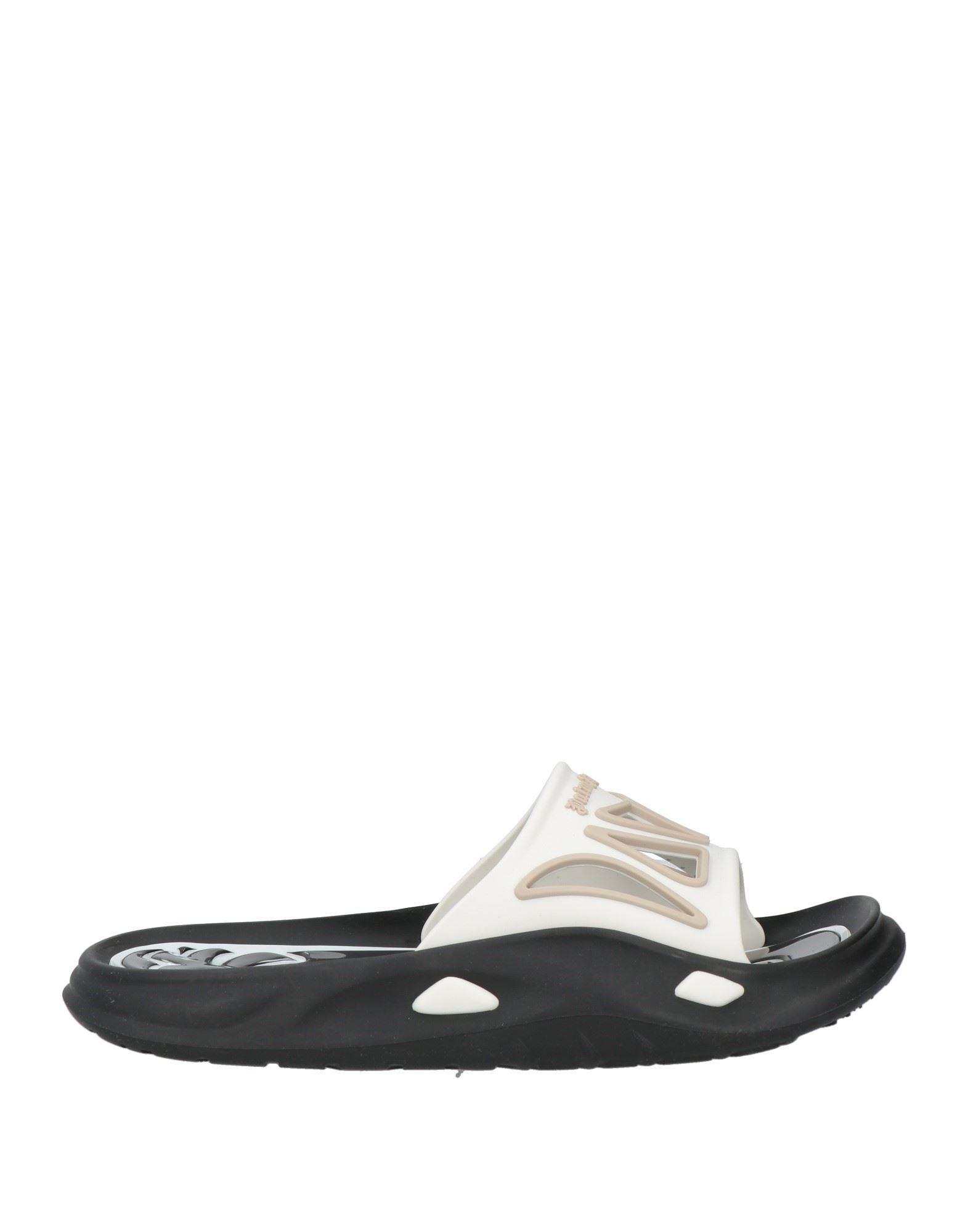 サンダル PALM ANGELS Men Sandals PMIH004 WHITE Palm Angels サンダル - 白 - メンズ | PMIH004F22LEA0010100