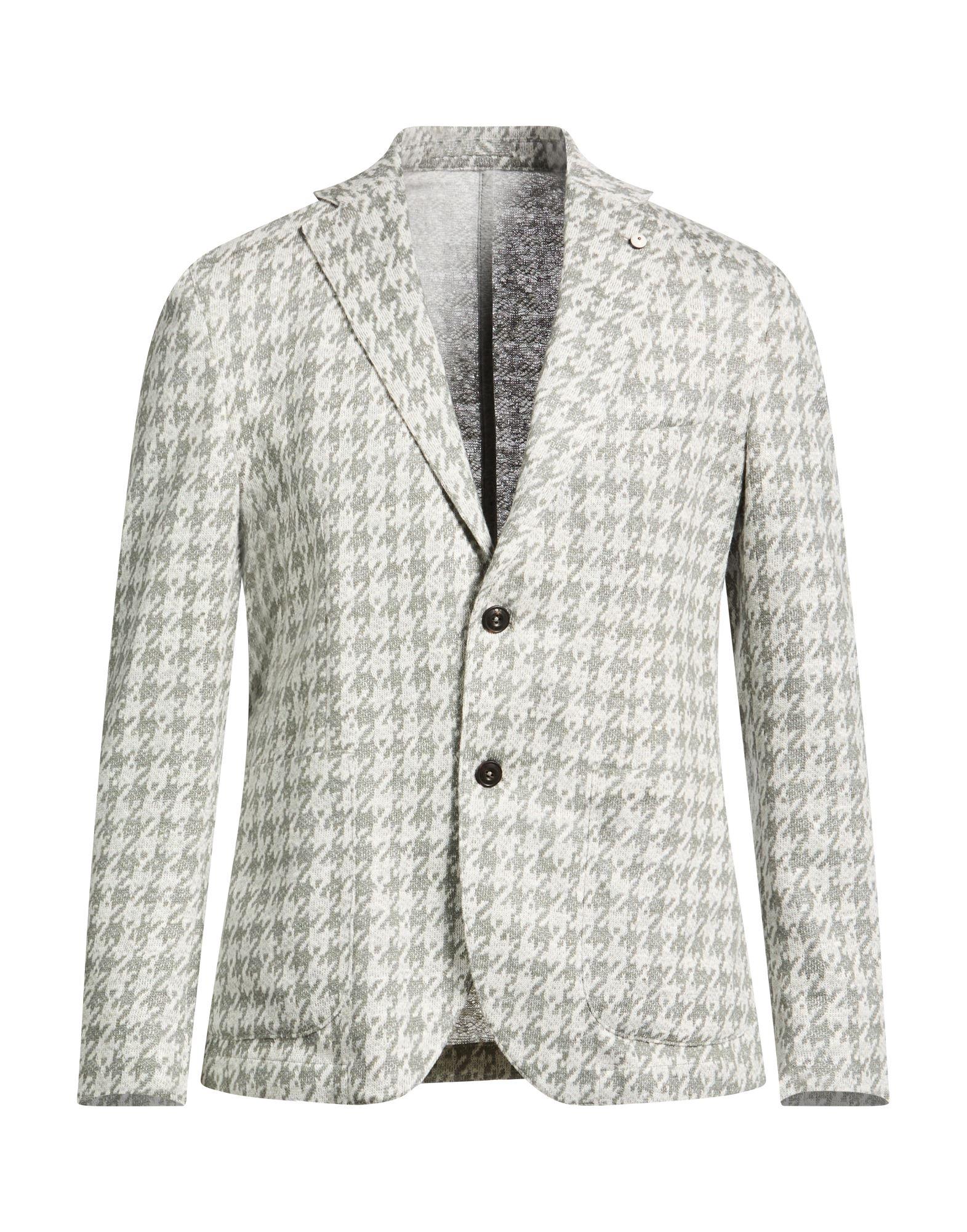 Veste Homme L.B.M. 1911 En Coton Texturé - Taille 48 (M) - Gris Foncé - Blazer Occasion Bon état
