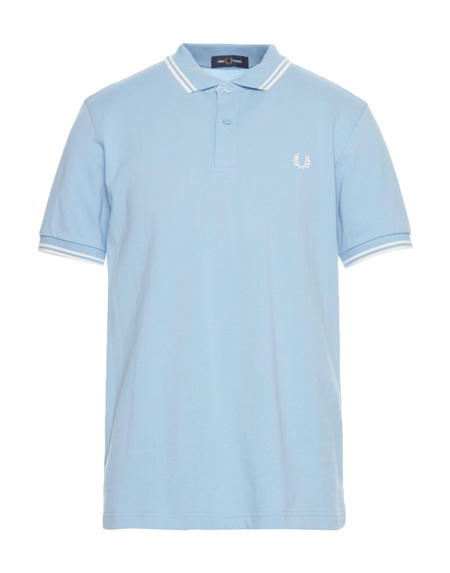 Fred Perry Polo Shirt in Blue for Men | Lyst