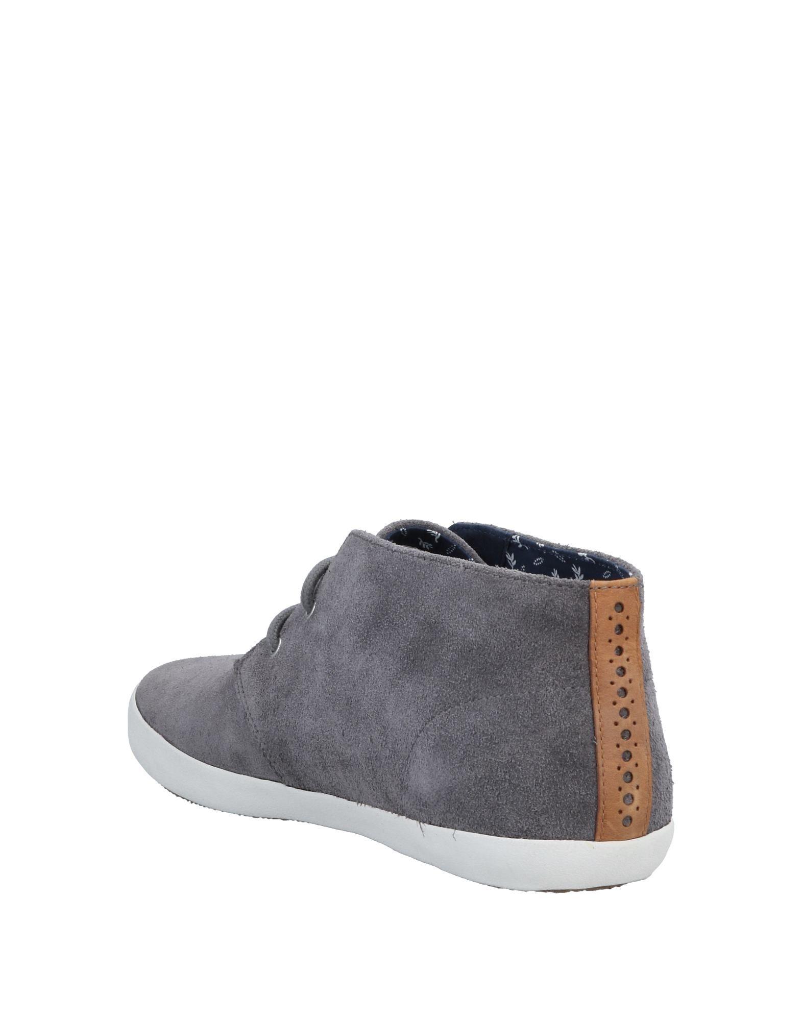 Fred Perry Suede Ankle Boots in Grey (Gray) for Men | Lyst