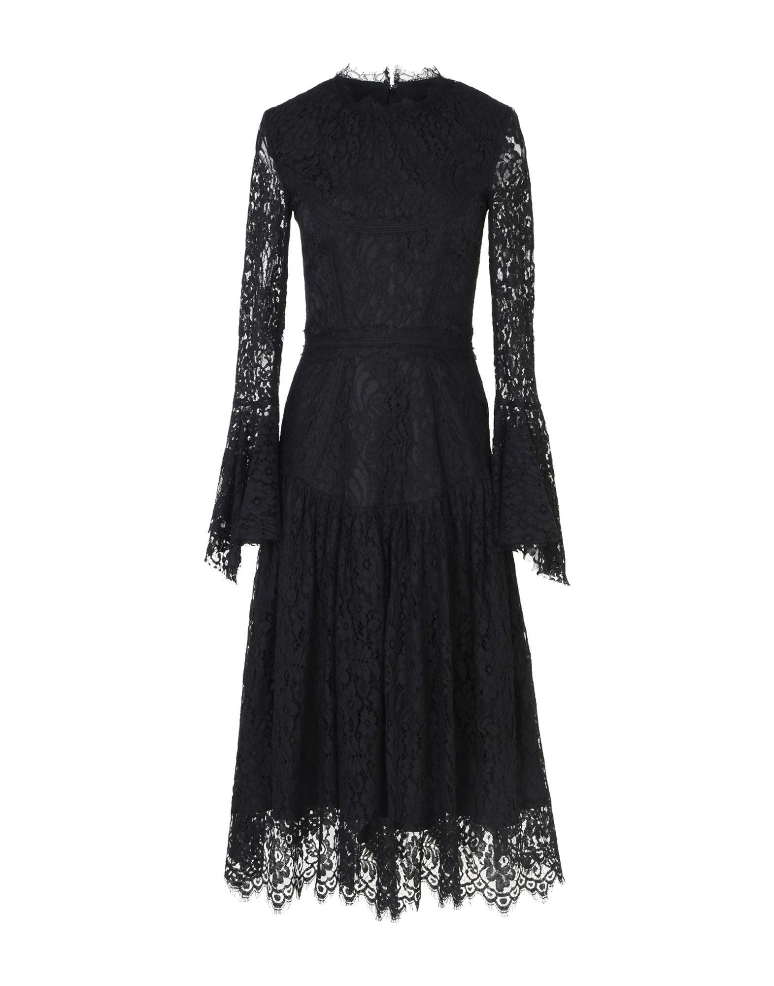 Sophia Kah 3 4 Length Dress In Black Lyst Gallery