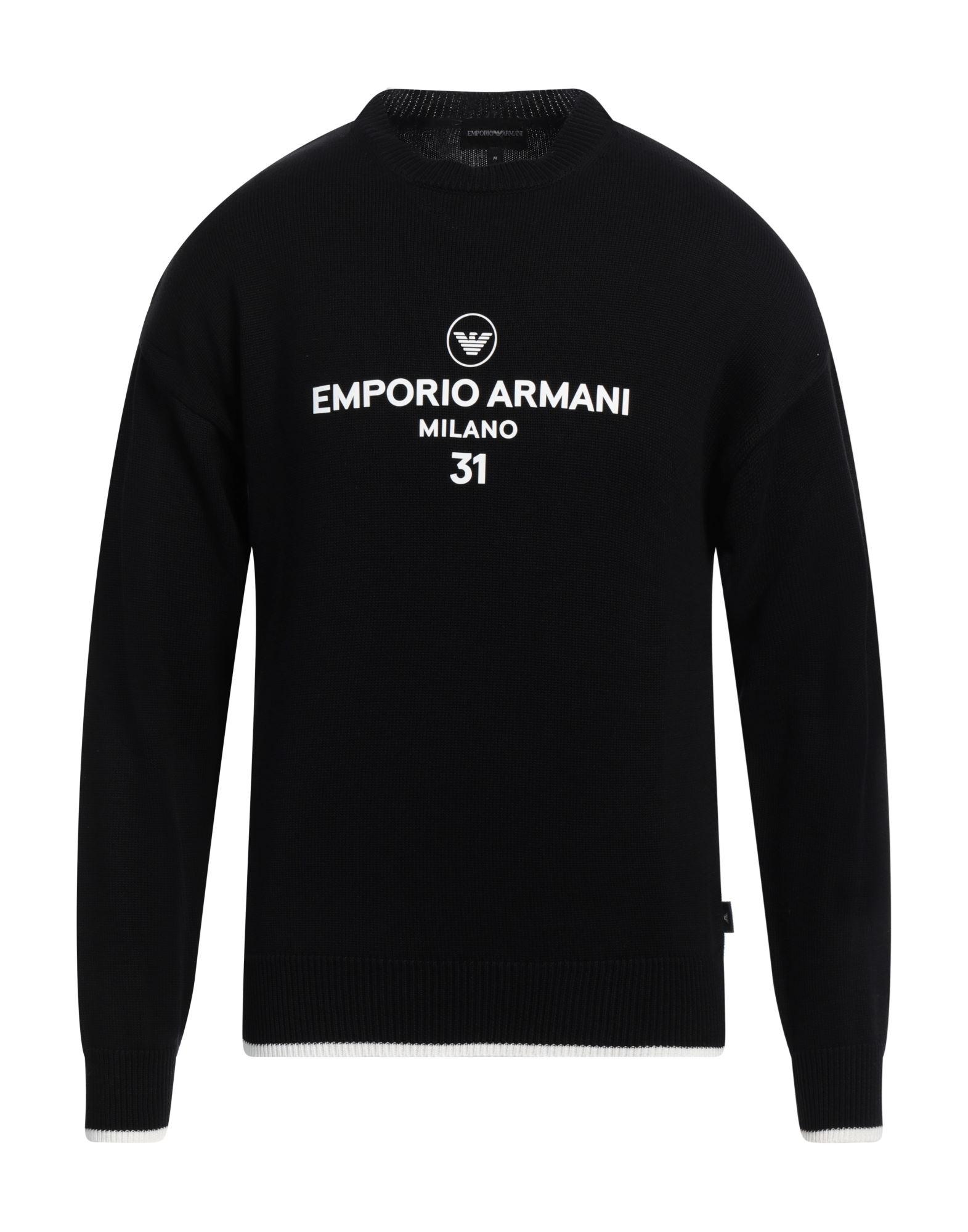 Armani top jumper black