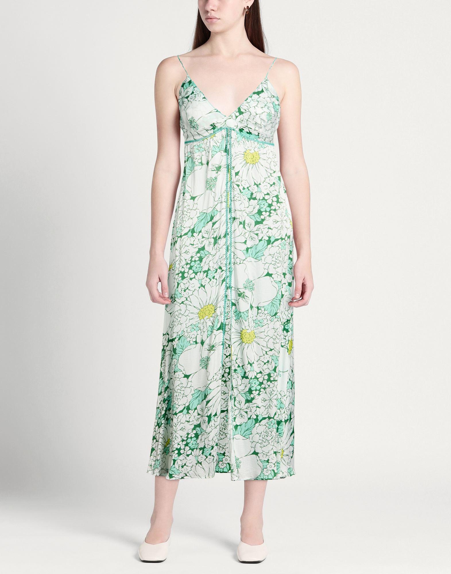 poupette silk slip dress Cassandra printed satin slip dress in multicoloured - Poupette St Barth