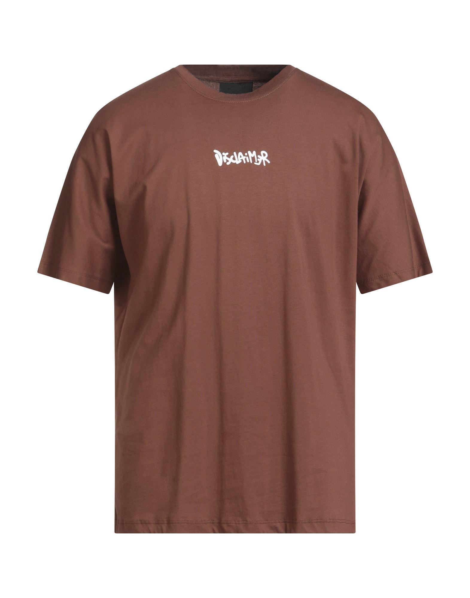 Tシャツ・カットソー DISCLAIMER T-SHIRT WITH SCREEN PRINT (21IDS50845_BROWN) DISCLAIMER T-shirts for Men | Online Sale up to 40% off | Lyst