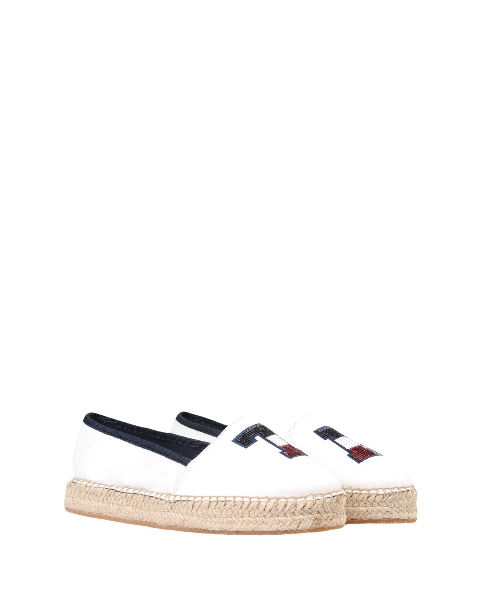 Tommy Hilfiger Rubber Espadrilles in White - Lyst
