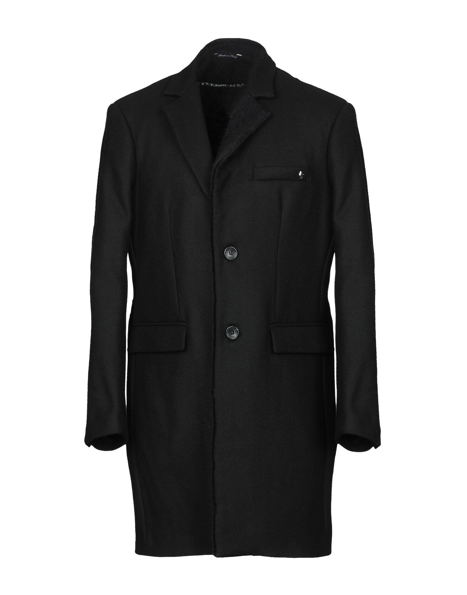 Class Roberto Cavalli Coat in Black for Men - Lyst