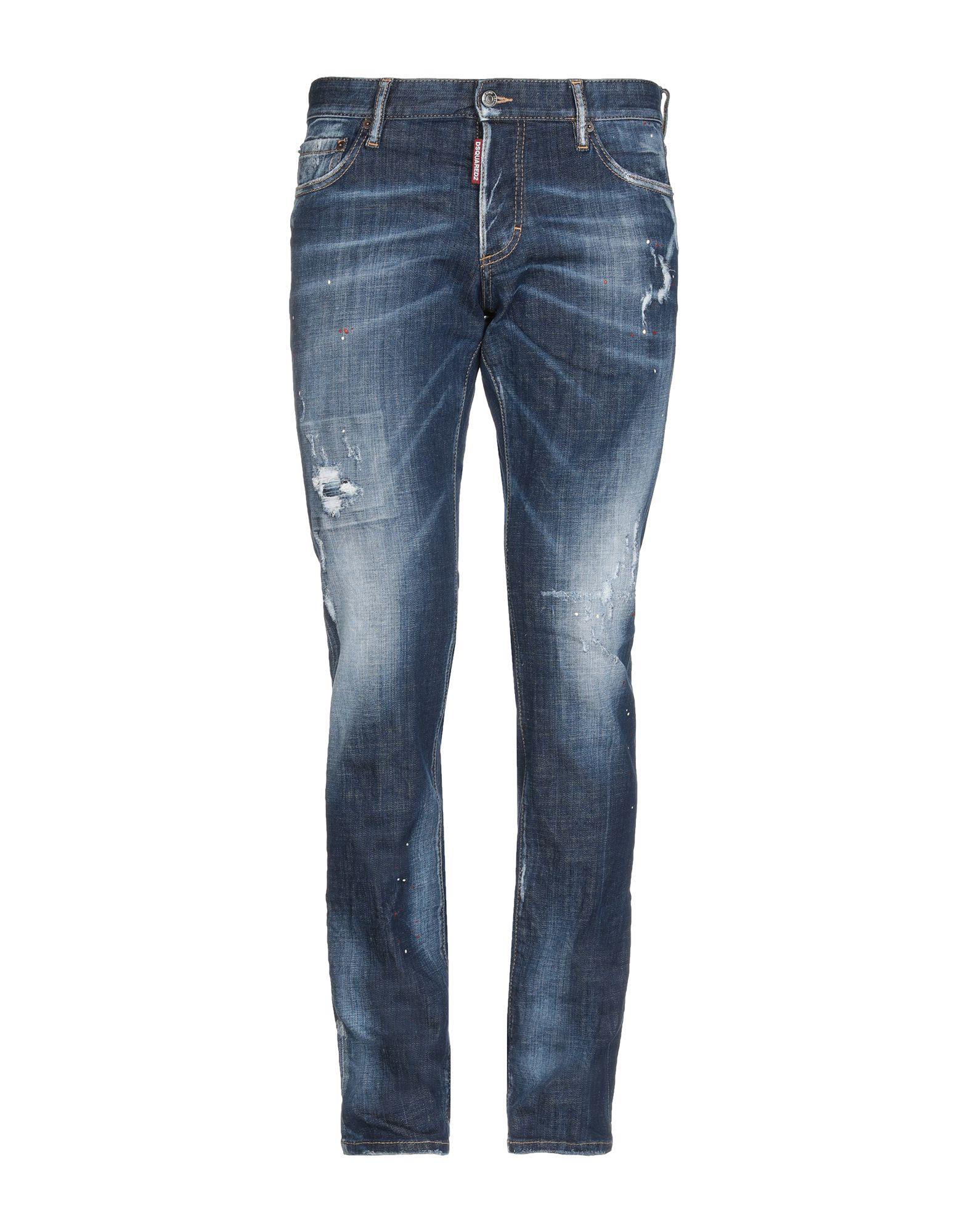 DSquared² Denim Trousers in Blue for Men - Lyst
