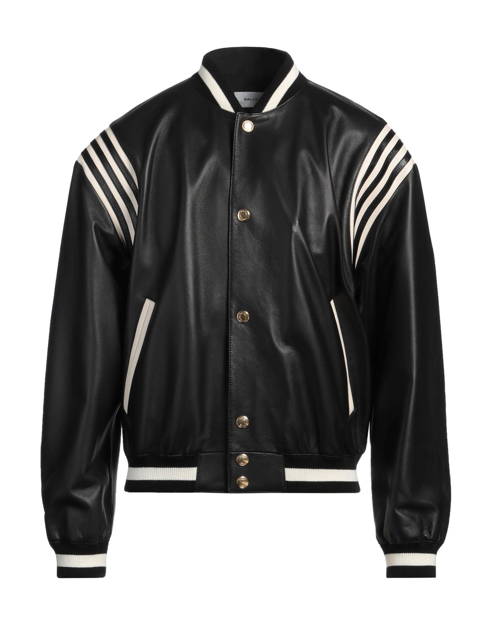 bally-Black-Jacket-Lambskin- bally-Black-Jacket-Lambskin-