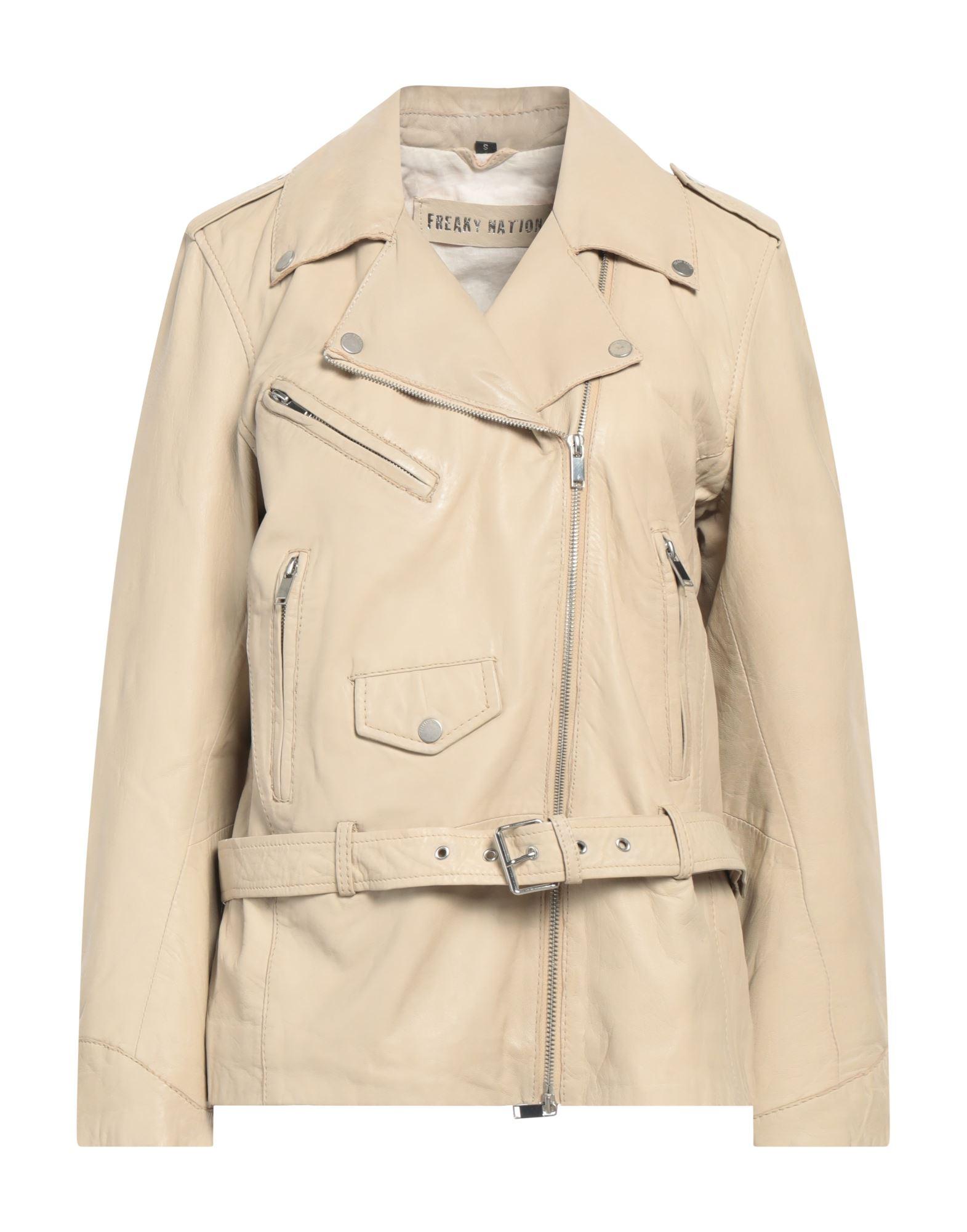 Freaky Nation Jacket in Natural | Lyst