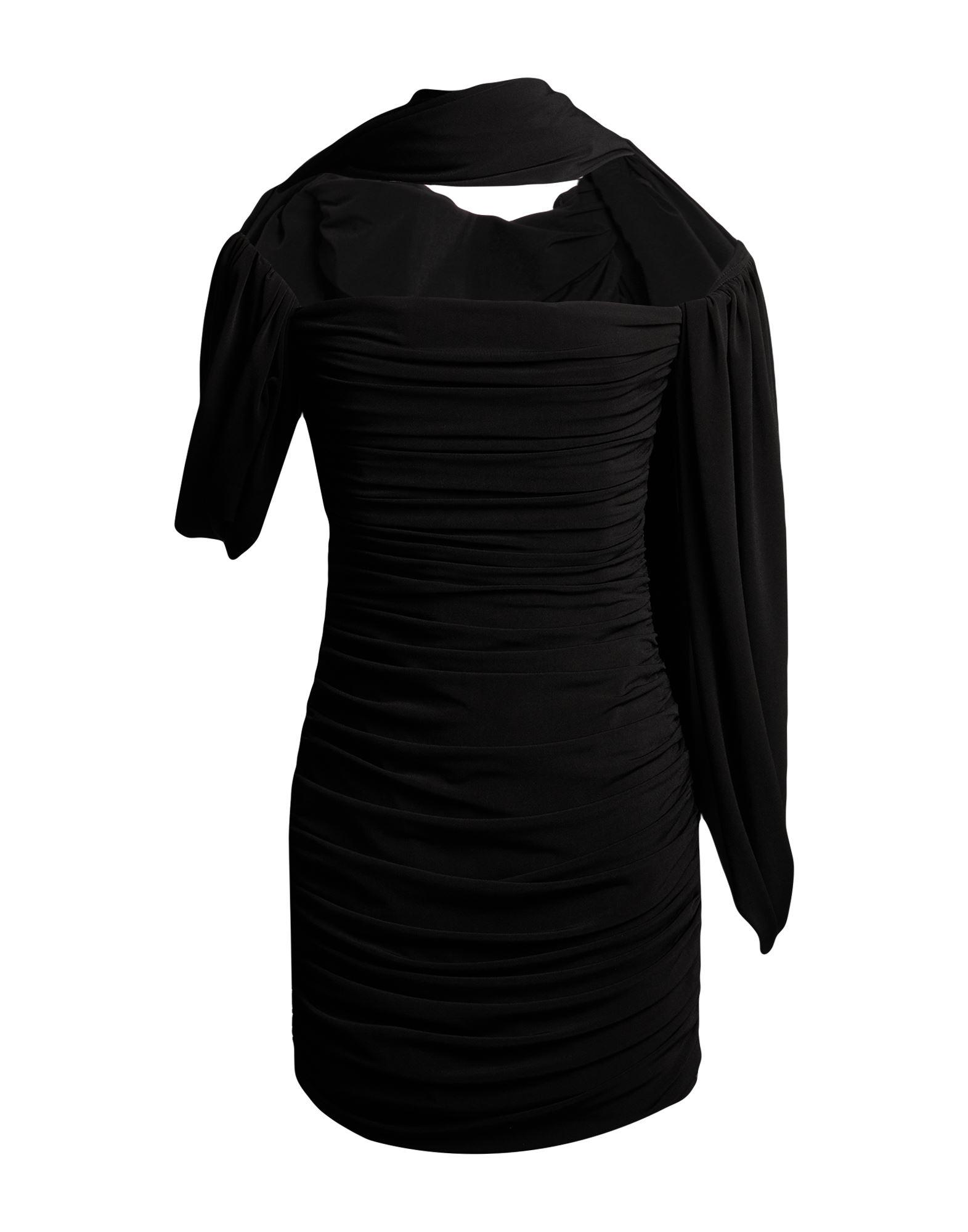 knee length dresses for ladies Monot Asymmetrical Mini Dress XXL / Black main image 0