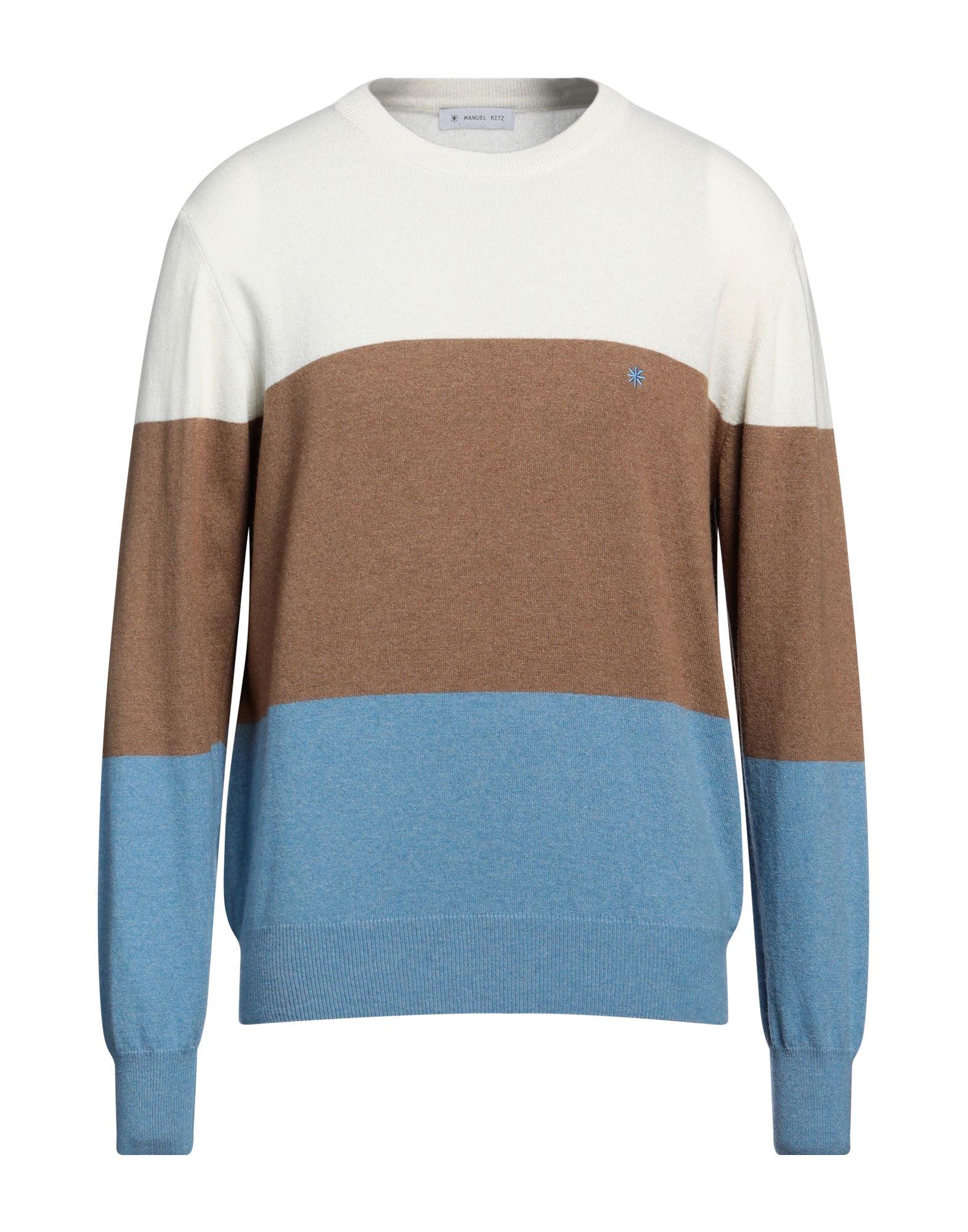 Maglieria Blu Manuel Ritz da uomo Lyst