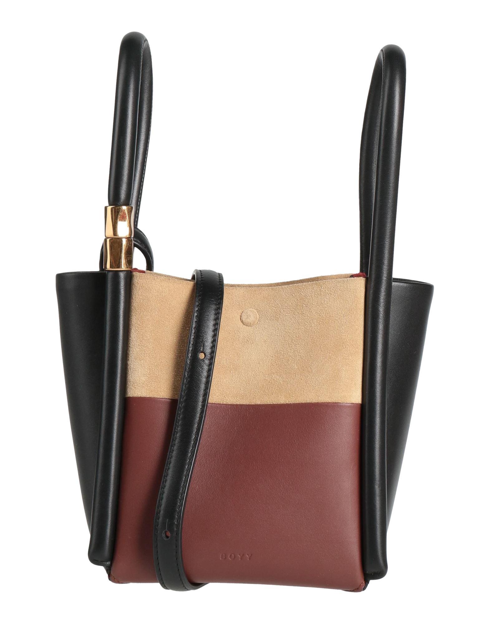 トートバッグ BOYY Brown Leather Yy West Shoulder Bag YY – BOYY