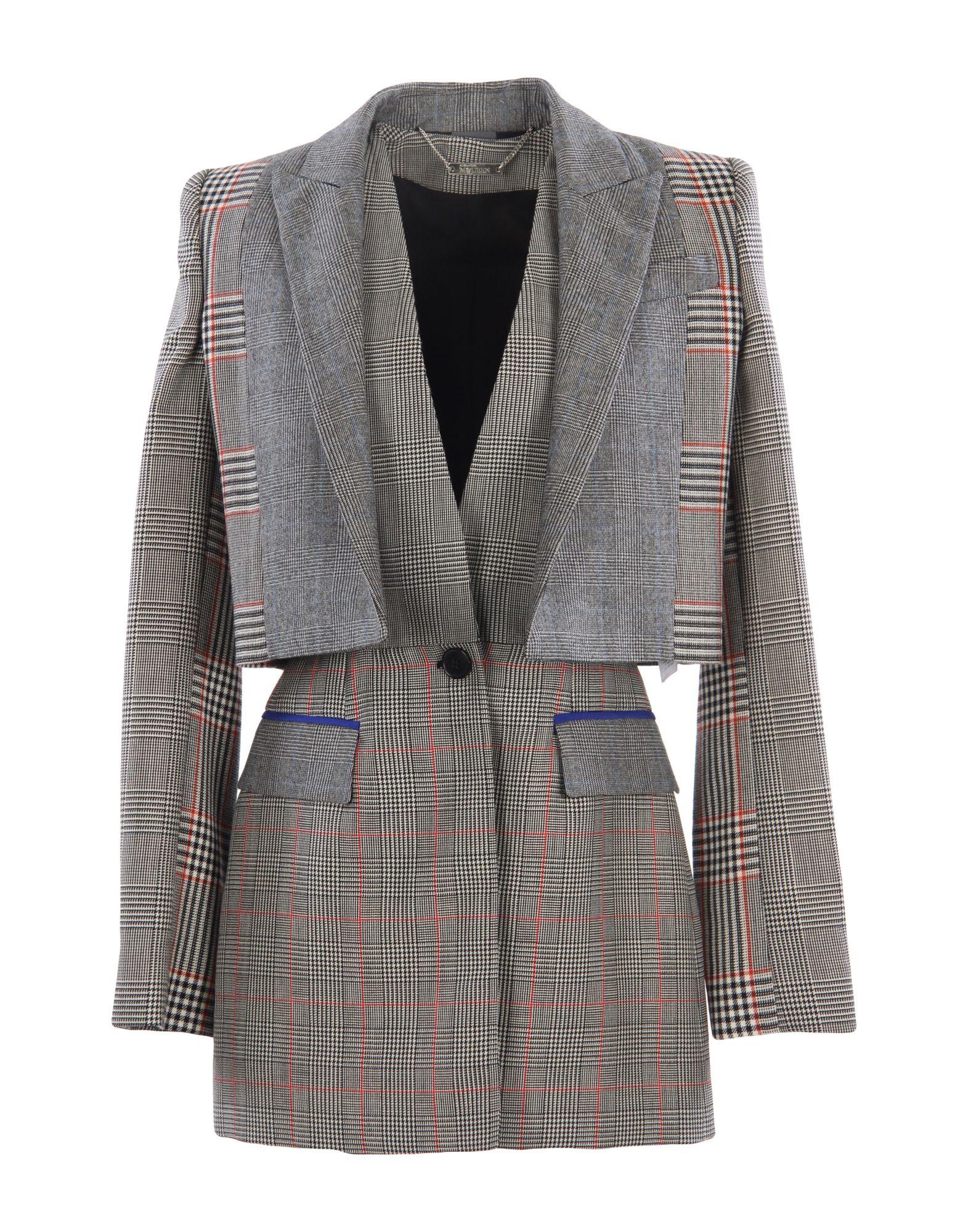 Alexander McQueen Wool Blazer in Grey (Gray) Lyst