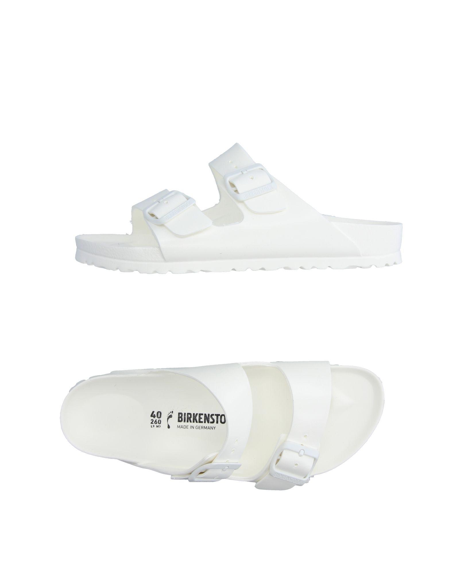 Birkenstock Rubber Sandals in White - Lyst