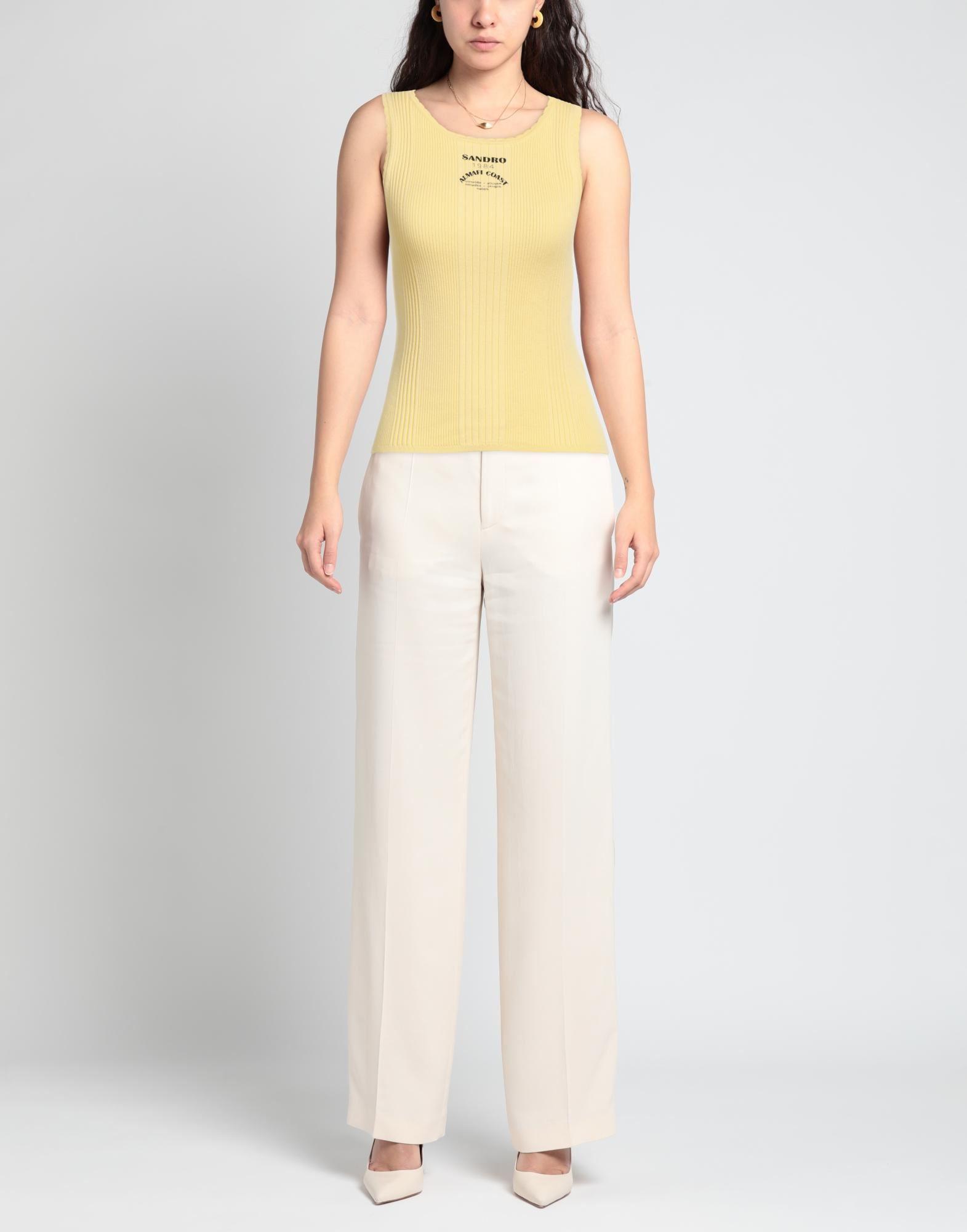 Sandro Tank Top in Yellow | Lyst Australia