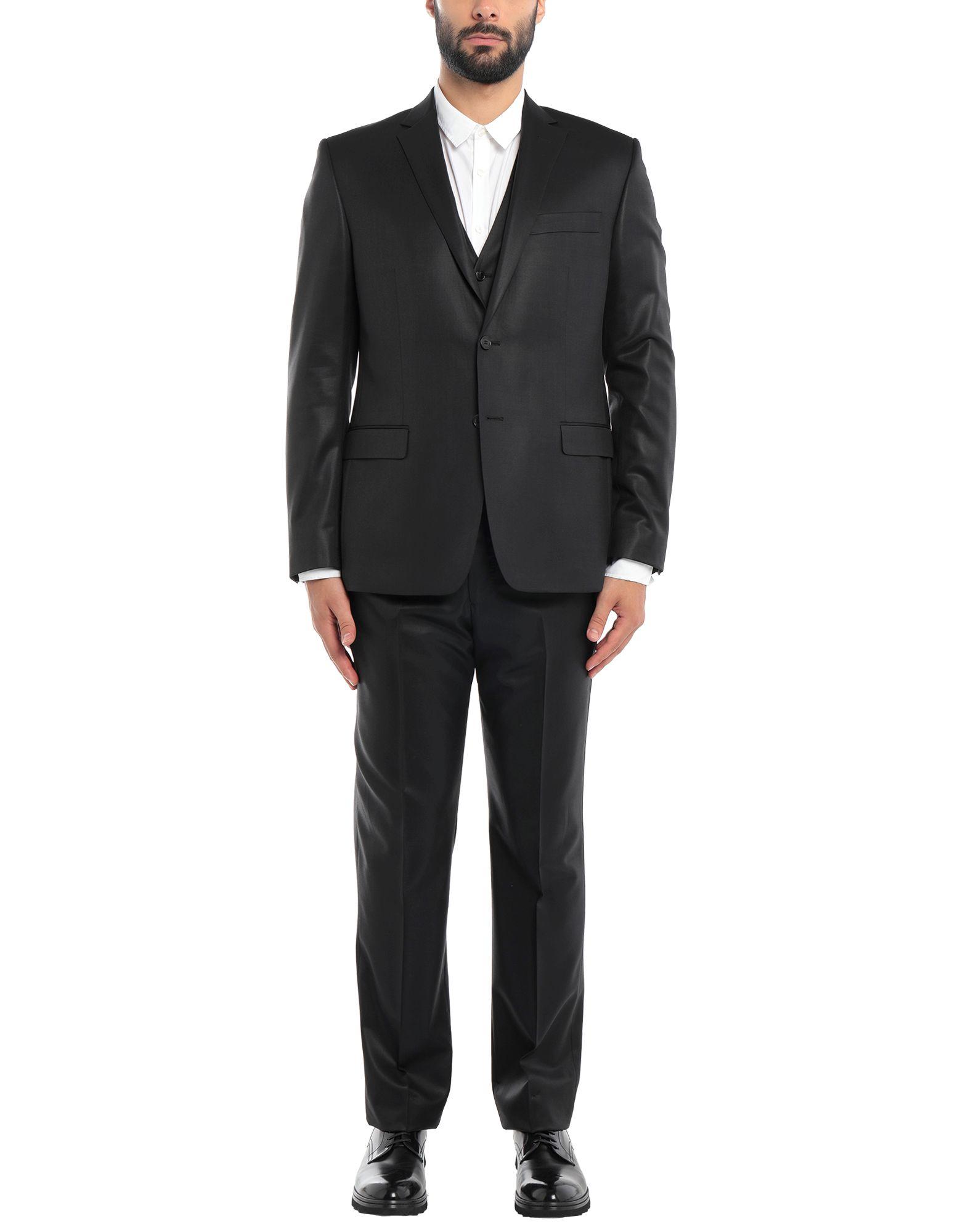 Versace Suit in Black for Men - Save 20% - Lyst