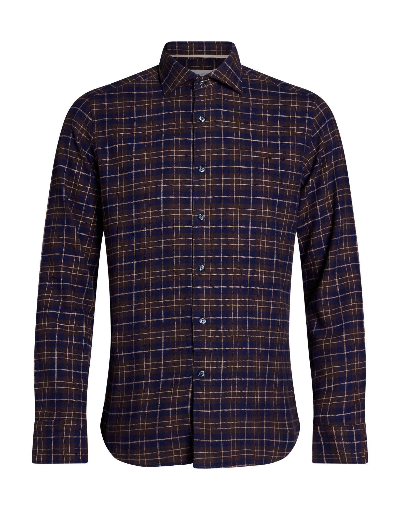 T388 Tintoria Mattei 954 SLIM 長袖シャツ 総柄 トップス T388 Tintoria Mattei 954 SLIM 長袖シャツ 総柄
