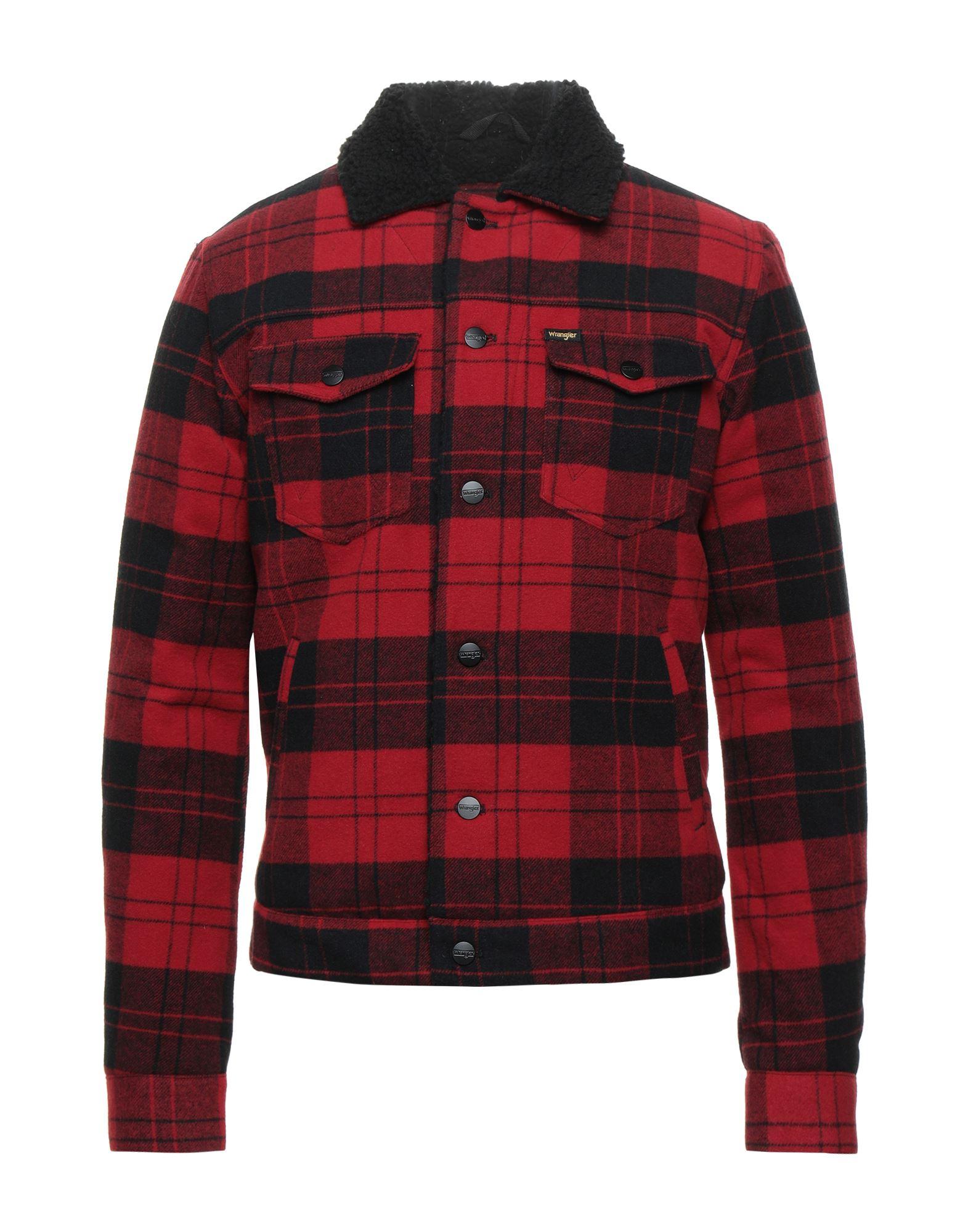 wrangler red jacket