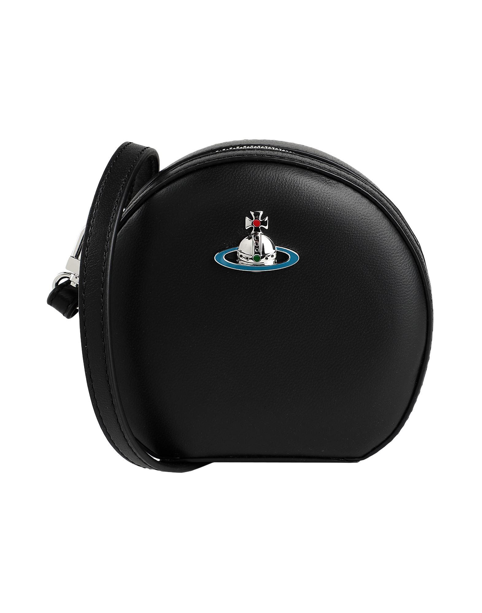 Vivienne Westwood 'Round Mini' Shoulder Bag in Black | Lyst