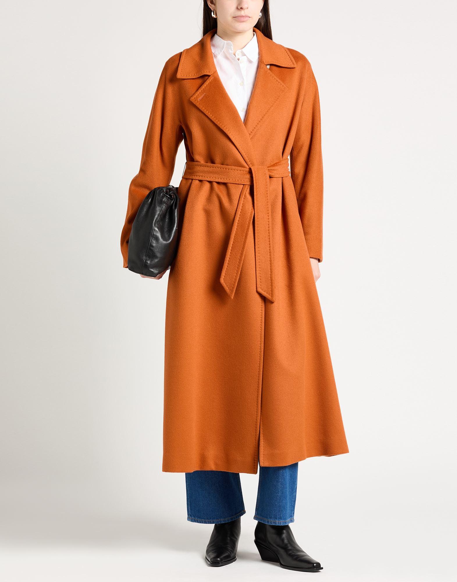 コート MAX MARA Orange Cashmere Ludmilla Coat Max Mara Max Mara Woman Orange Cashmere Ludmilla Coat