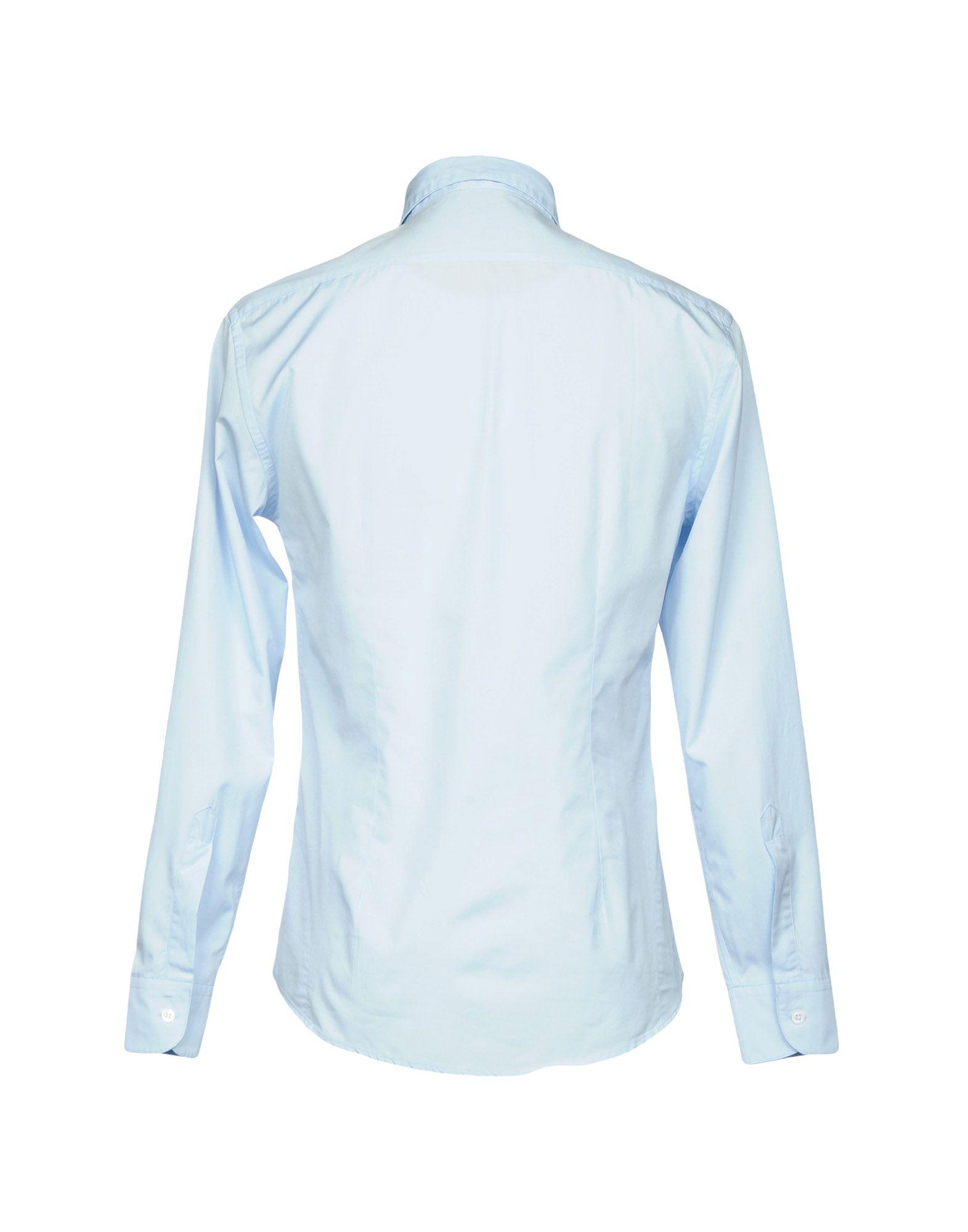 Barena Cotton Shirt in Sky Blue (Blue) for Men - Lyst