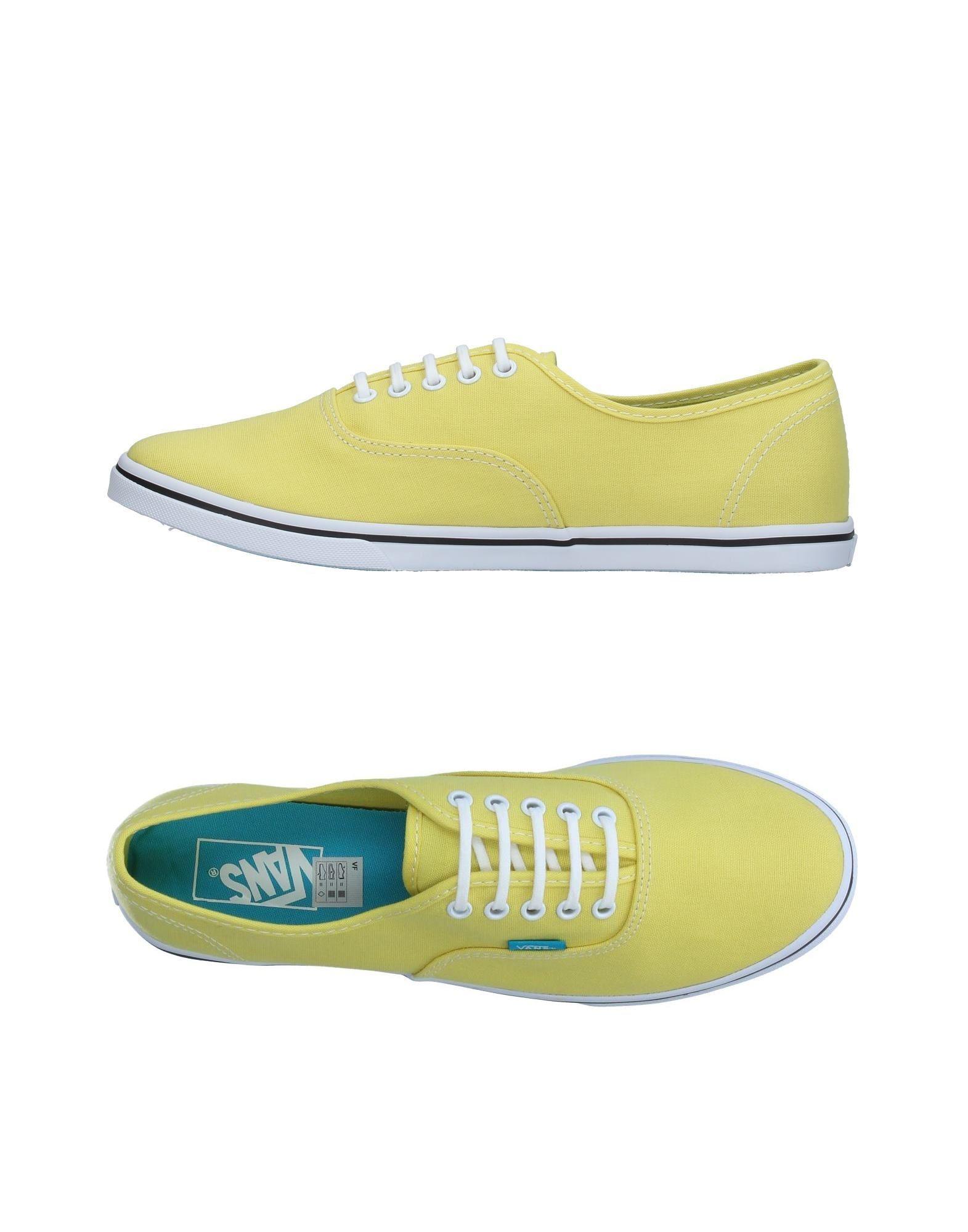 yellow vans lo pro