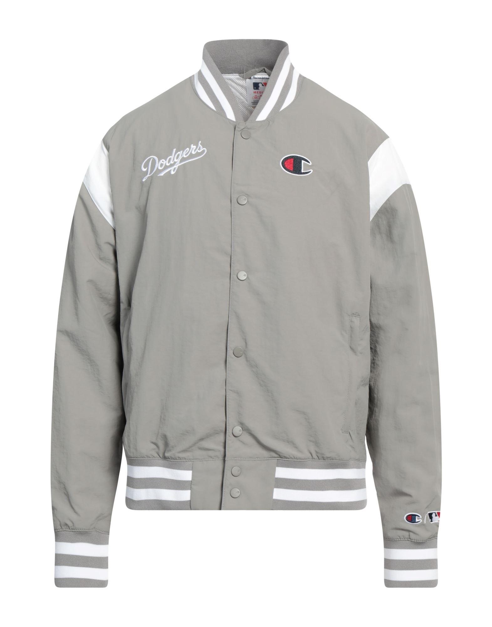 Champion white best sale jacket
