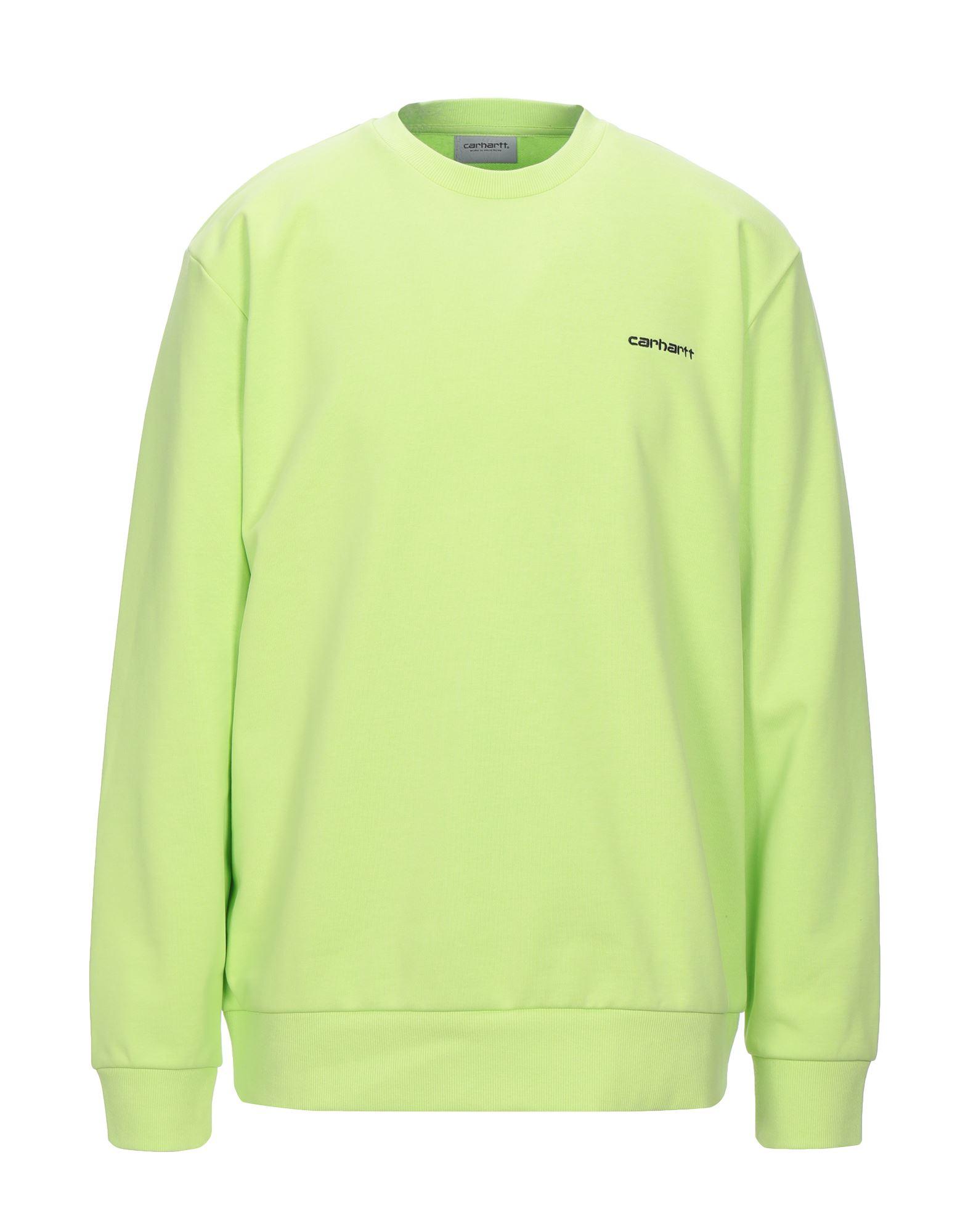 Carhartt Fleece Sweatshirt in Light Green (Green) for Men - Lyst