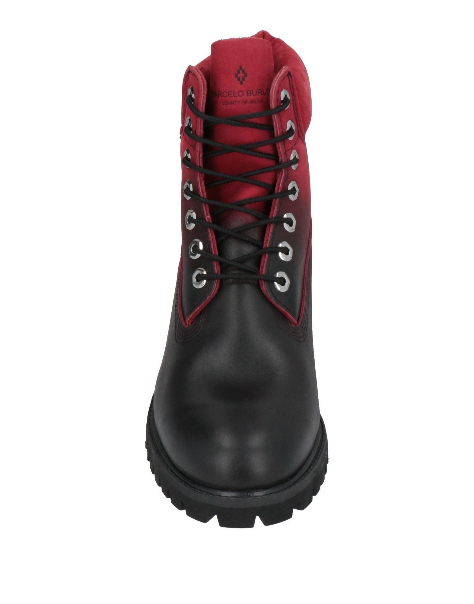 MARCELO BURLON x TIMBERLAND Ankle Boots in Red for Men | Lyst