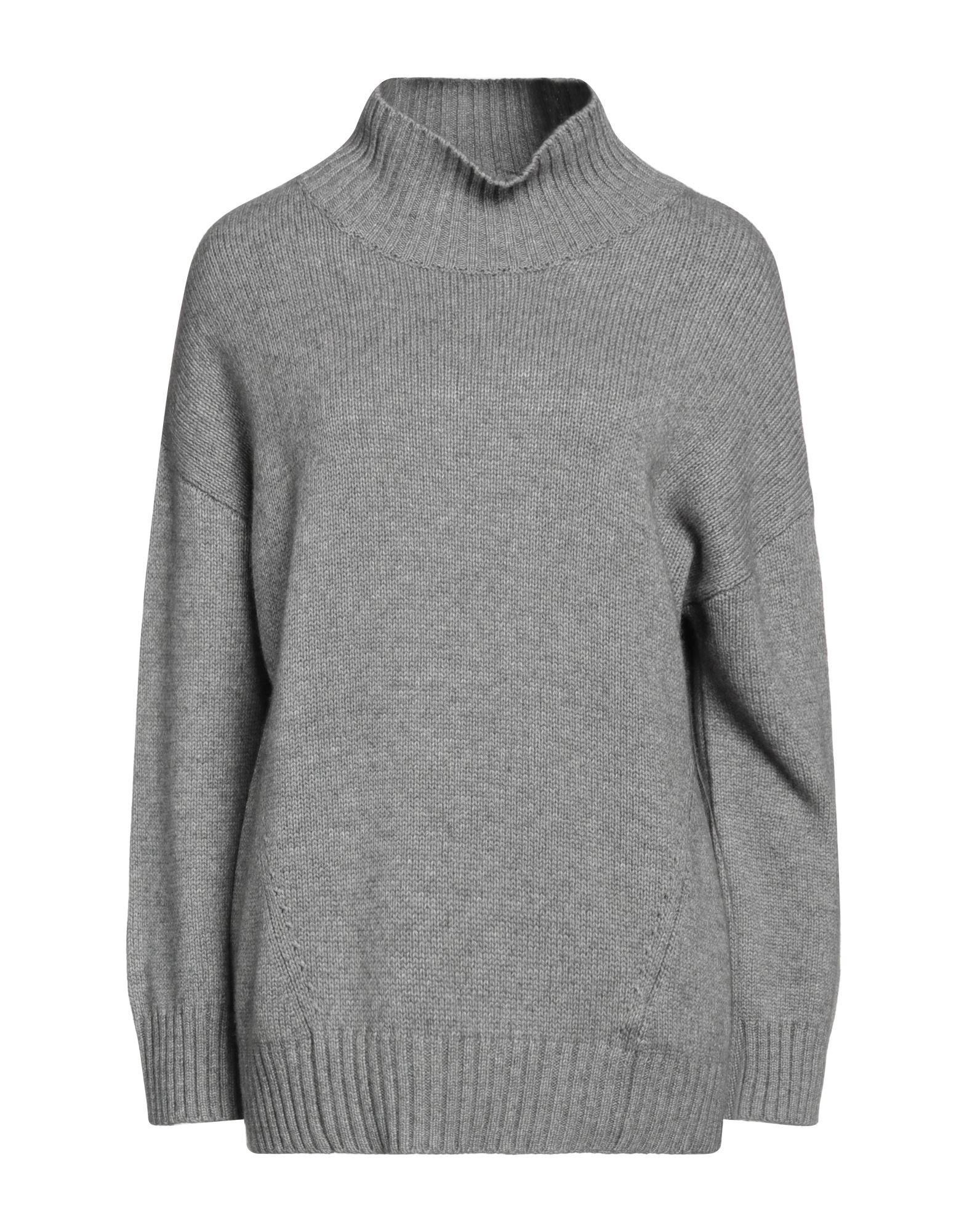 N.O.W. ANDREA ROSATI CASHMERE Synthetic Turtleneck in Grey (Gray) | Lyst