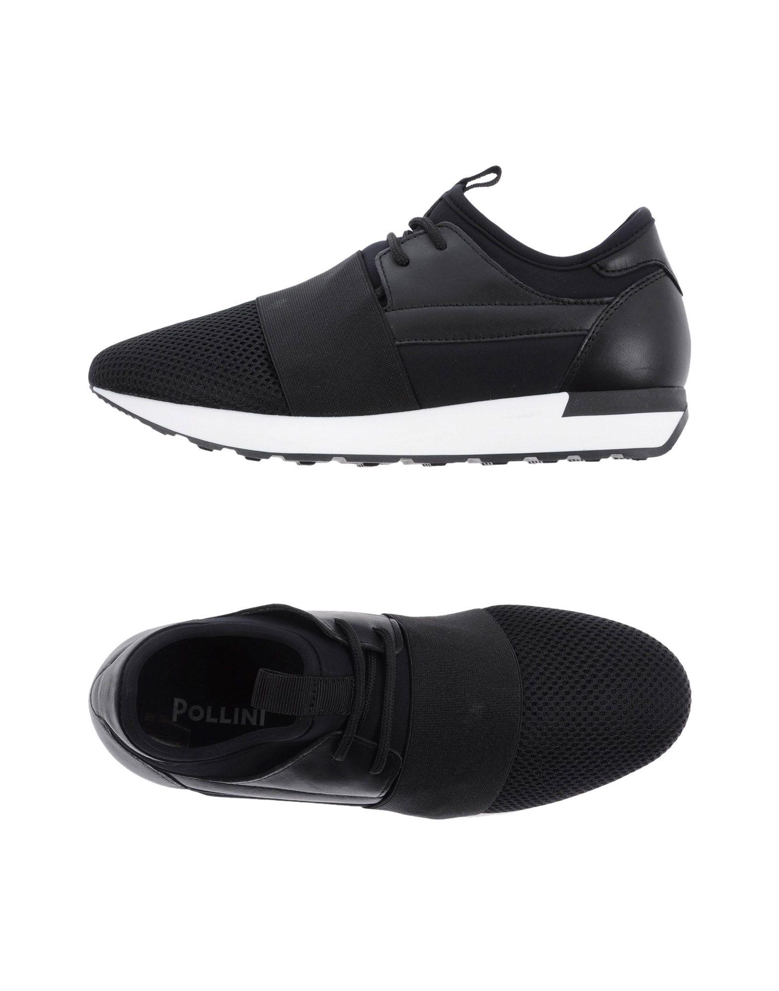 Lyst - Pollini Low-tops & Sneakers in Black for Men