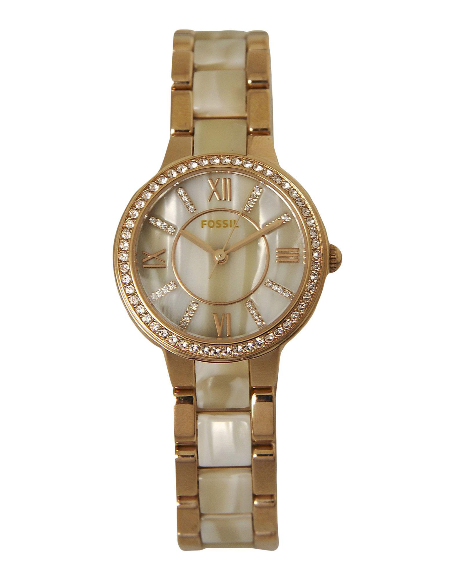 fossil wrist watch ladies