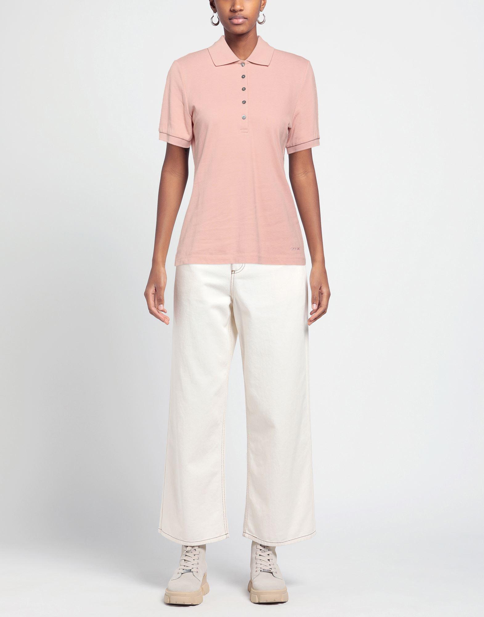 Geox Polo Shirt in Pink | Lyst