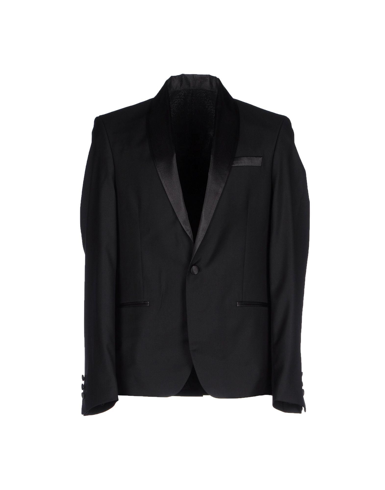 Balmain Wool Blazer in Black for Men - Lyst