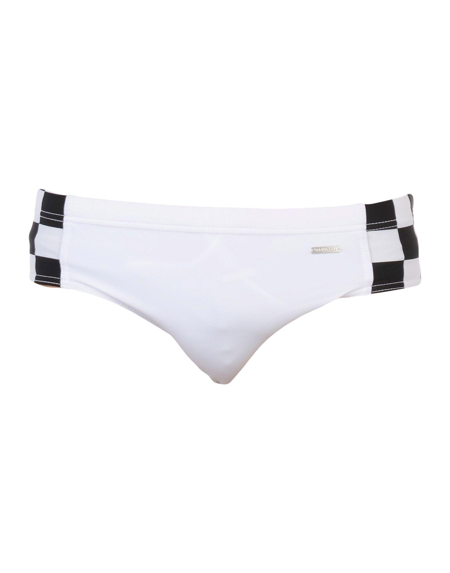 DSquared² Synthetic Swim Brief in White for Men Lyst