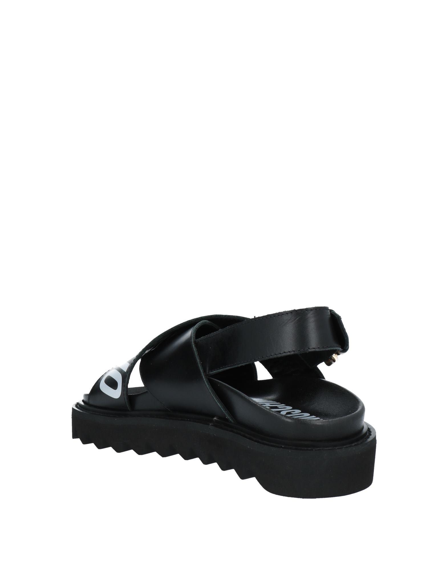 Love Moschino Sandals in Black | Lyst
