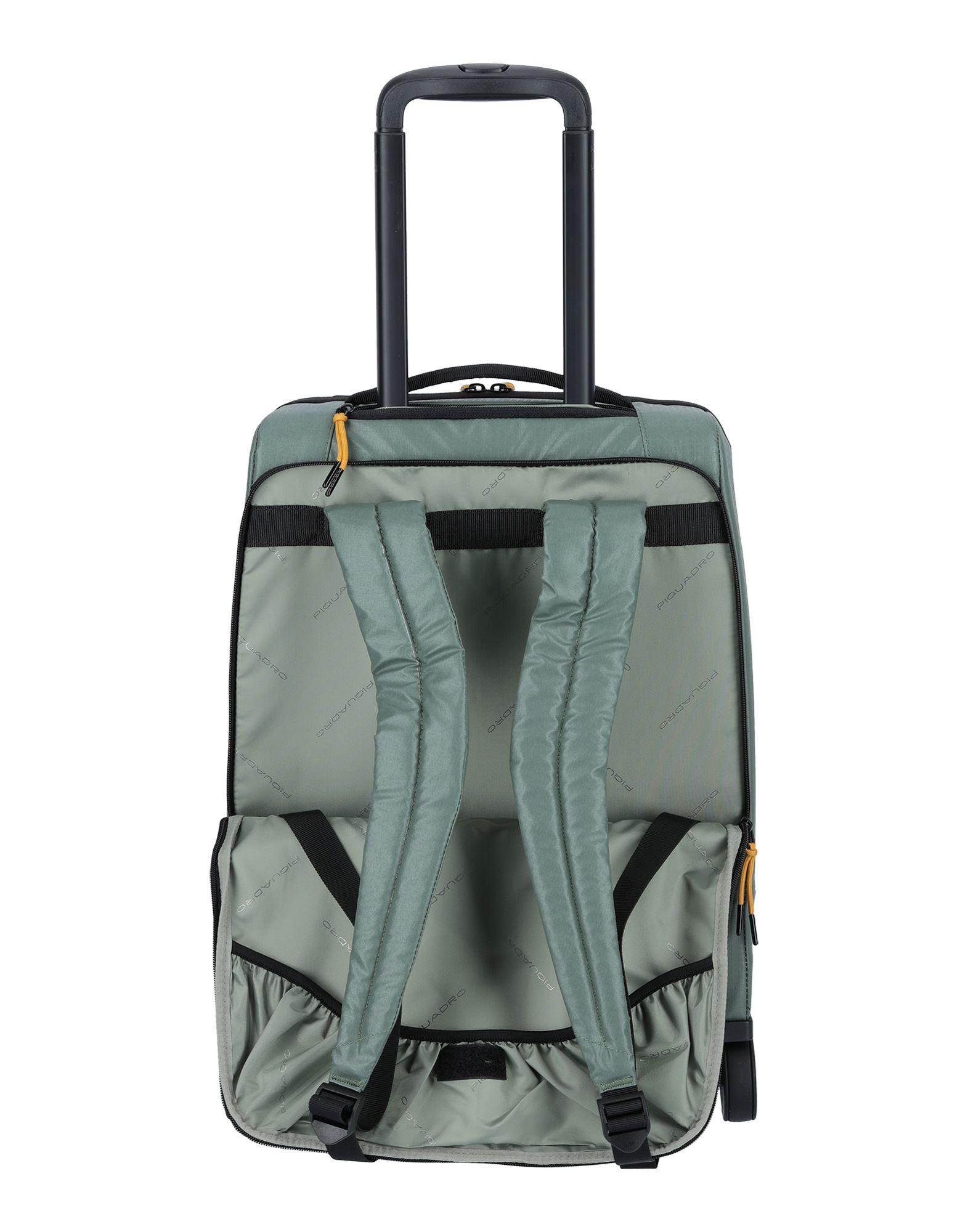 Piquadro Synthetic Wheeled luggage in Sage Green Womens Bags Luggage and suitcases Green 