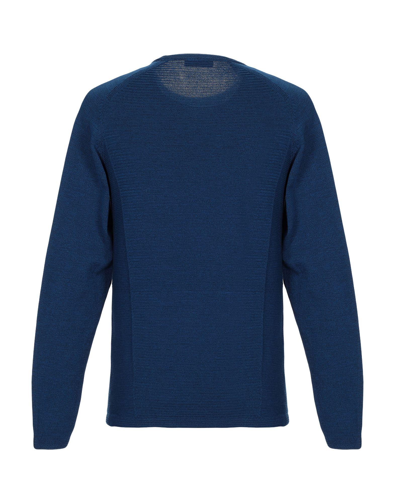 SELECTED Cotton Sweater in Blue for Men Lyst