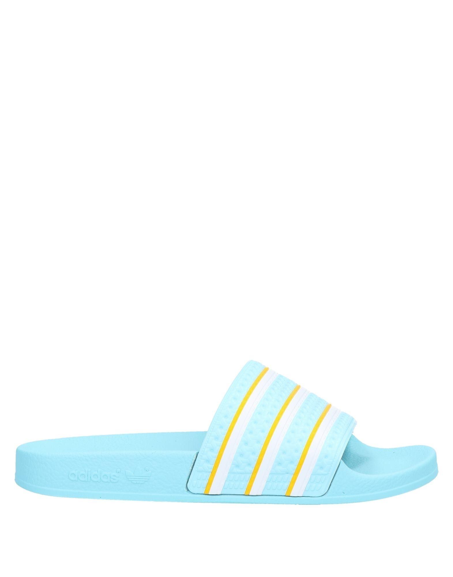 adidas Originals Slippers in Turquoise (Blue) for Men - Lyst