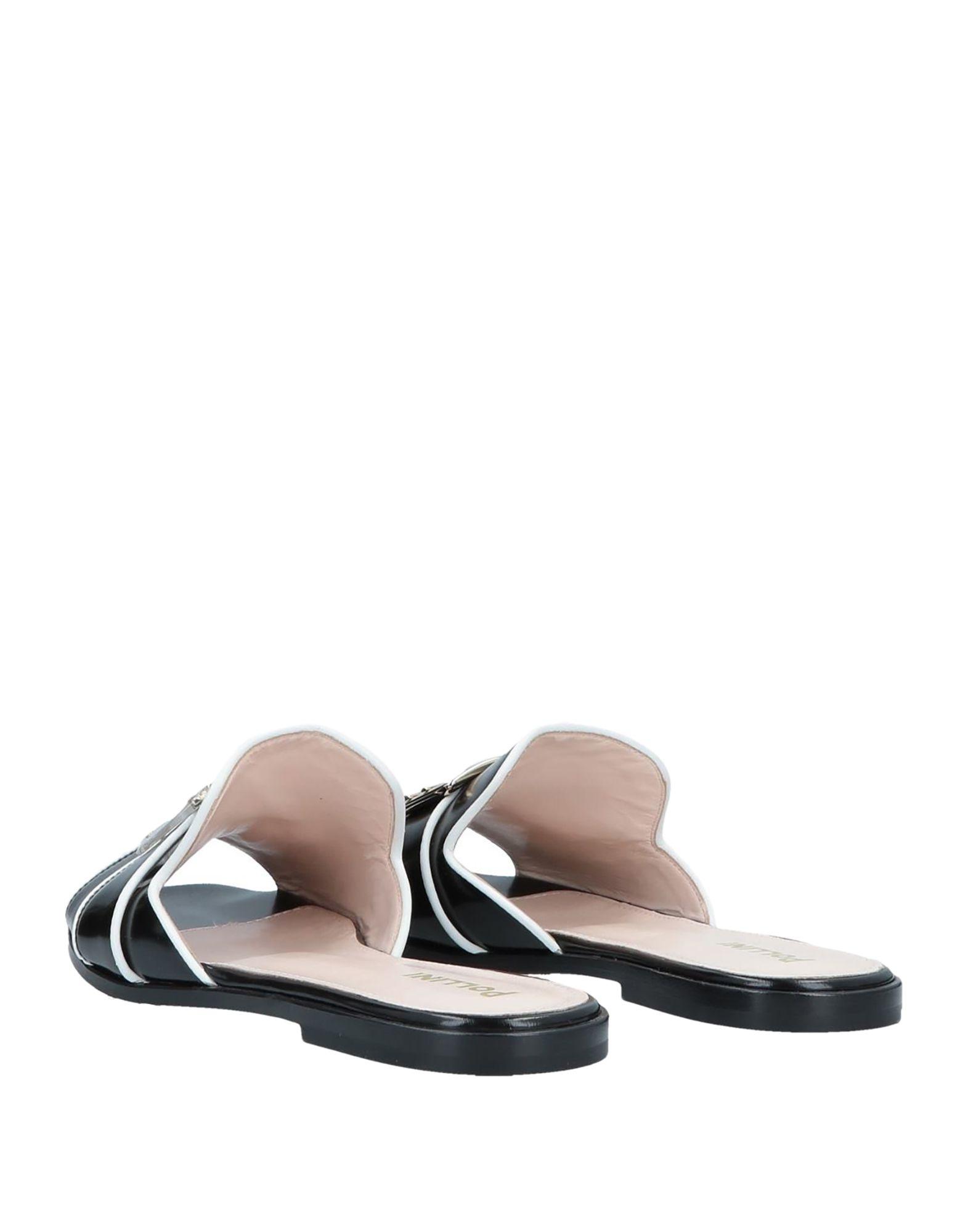 Pollini Sandals in Black - Lyst