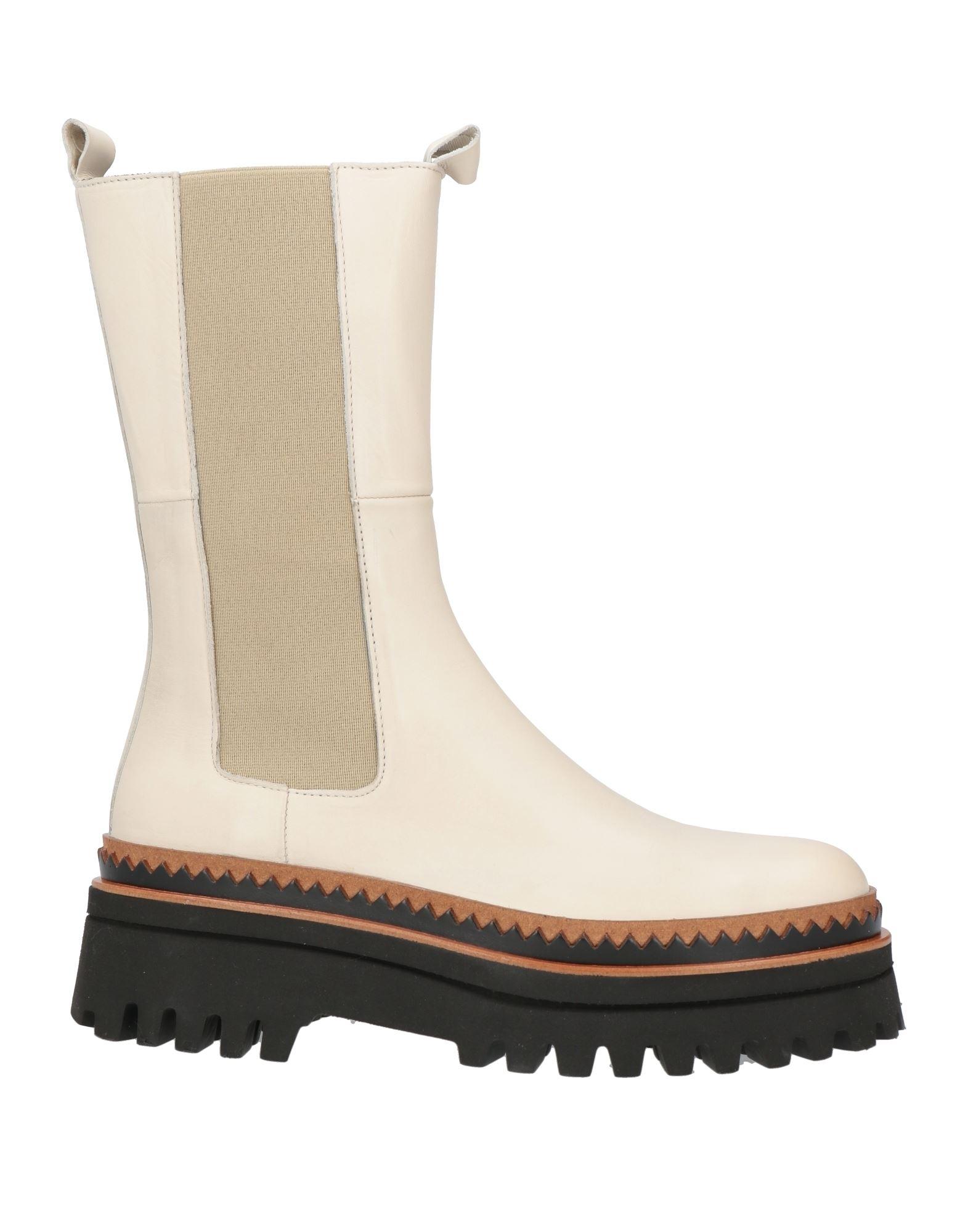 Elvio Zanon Ankle Boots in White | Lyst