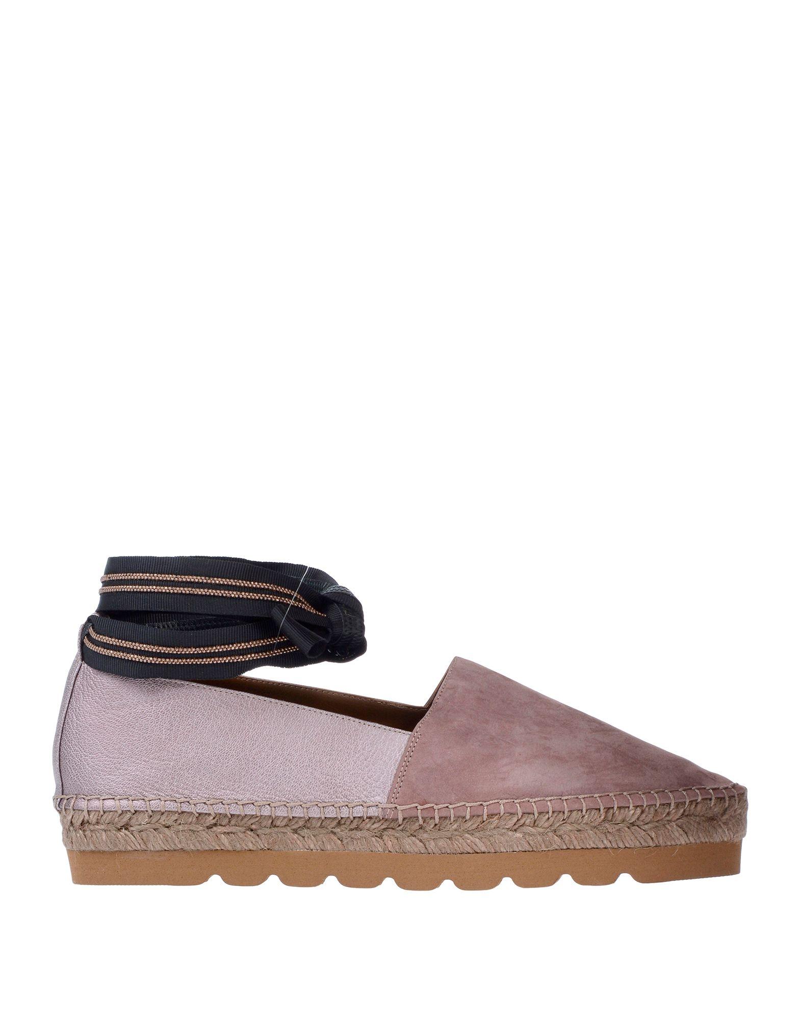 Brunello Cucinelli Leather Espadrilles in Light Purple (Purple) Lyst
