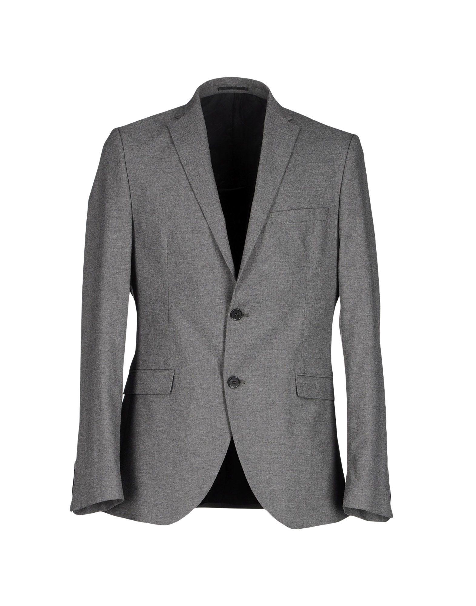 SELECTED Wool Blazer in Grey (Gray) for Men Lyst