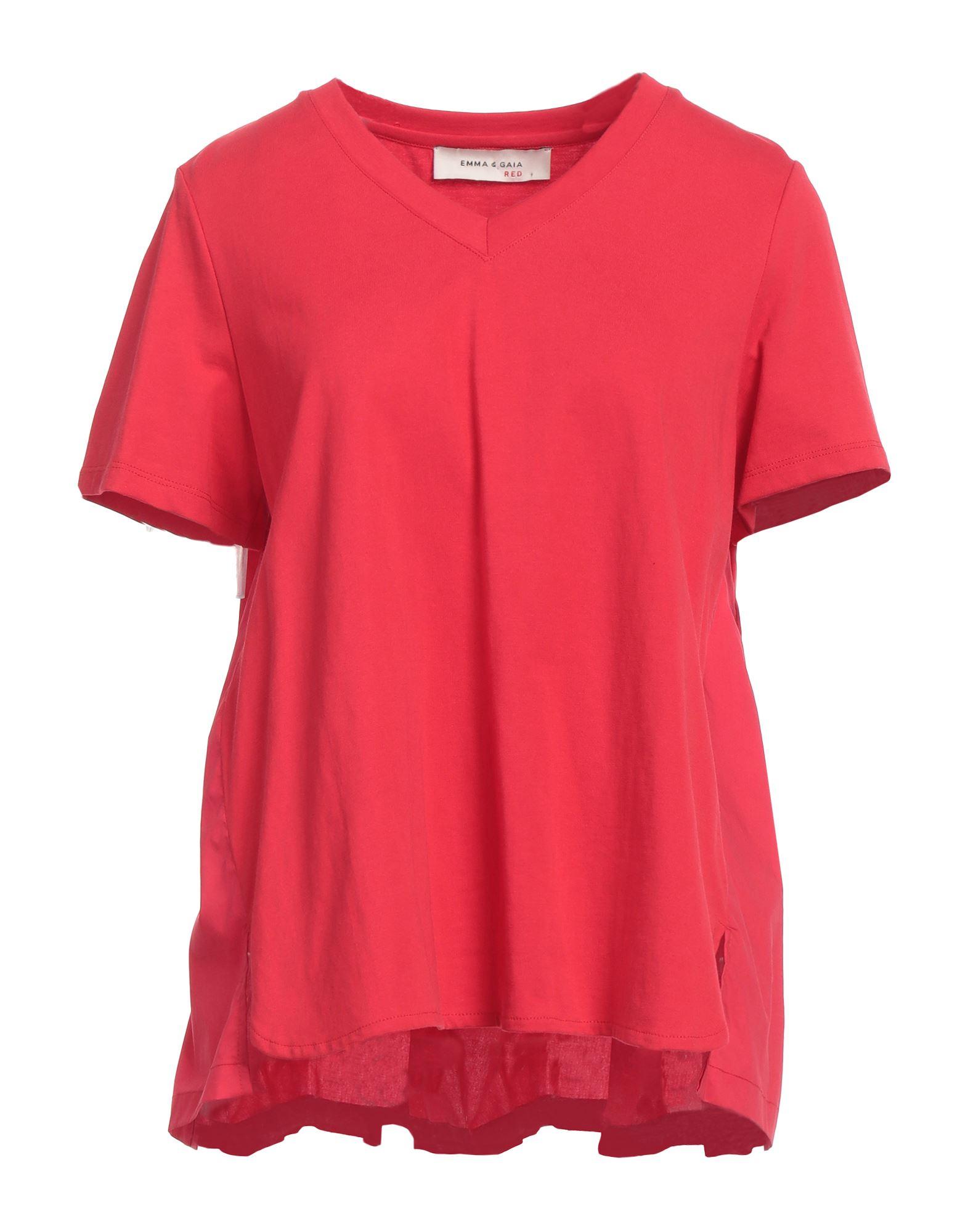 EMMA & GAIA 売れ筋商品|||エマアンドガイア Tシャツ トップス レディース Tops White エマアンドガイア レディース シャツ トップス Top