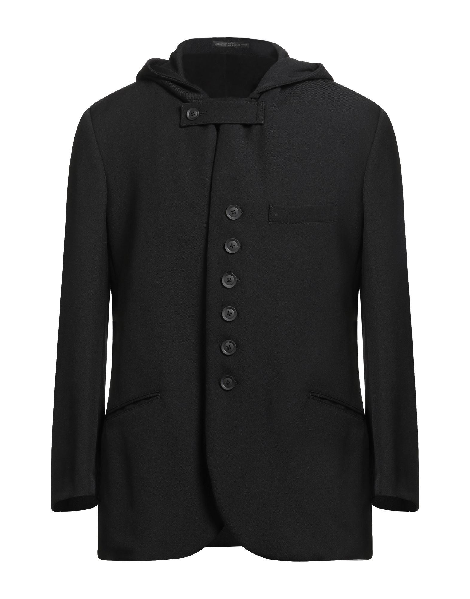 ジャケット・アウター Yohji Yamamoto Wool Napoleon P Coat WOOL GABARDINE RIGHT CHANGE POCKET JACKET – THE SHOP YOHJI