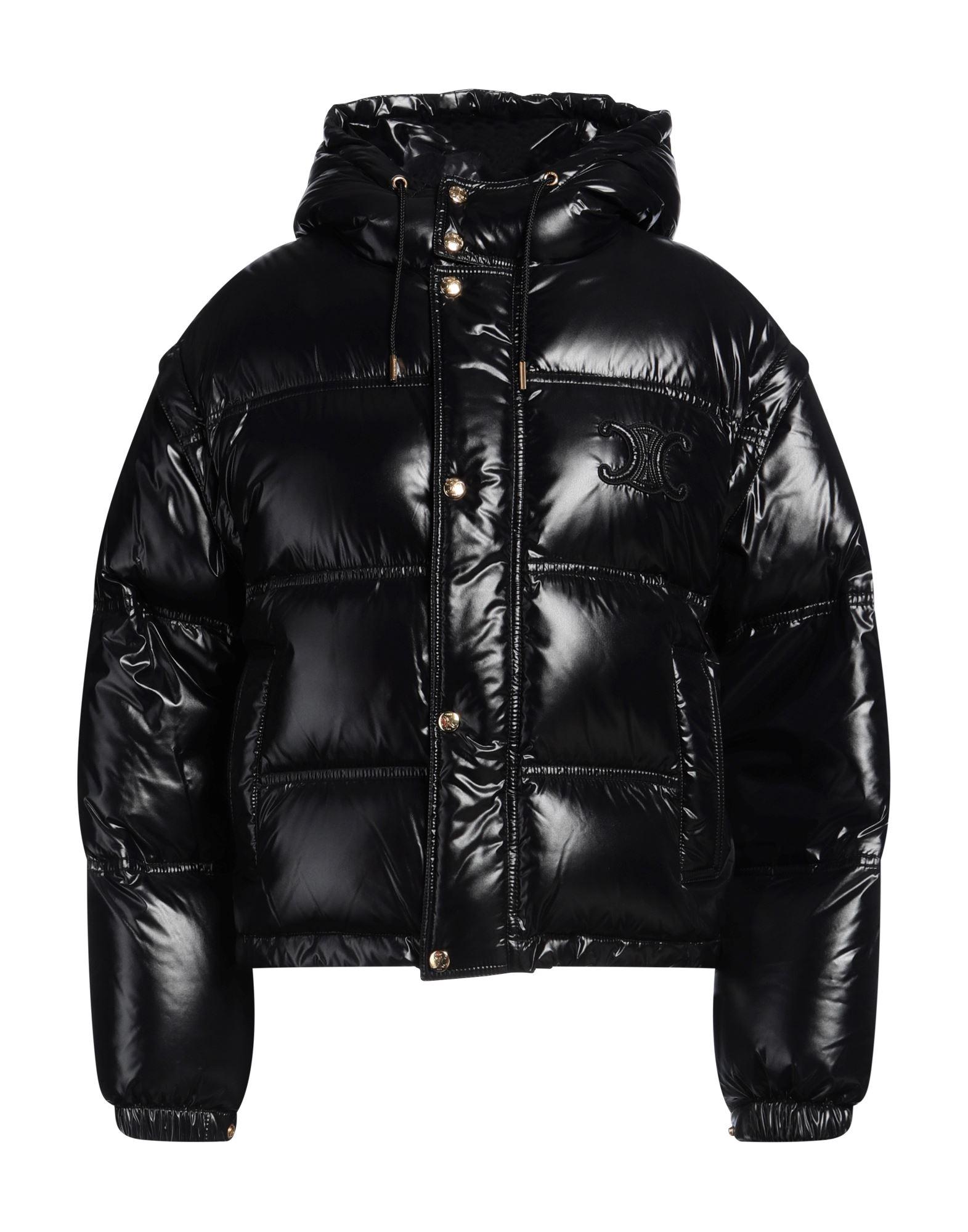 Celine Puffer in Black Lyst