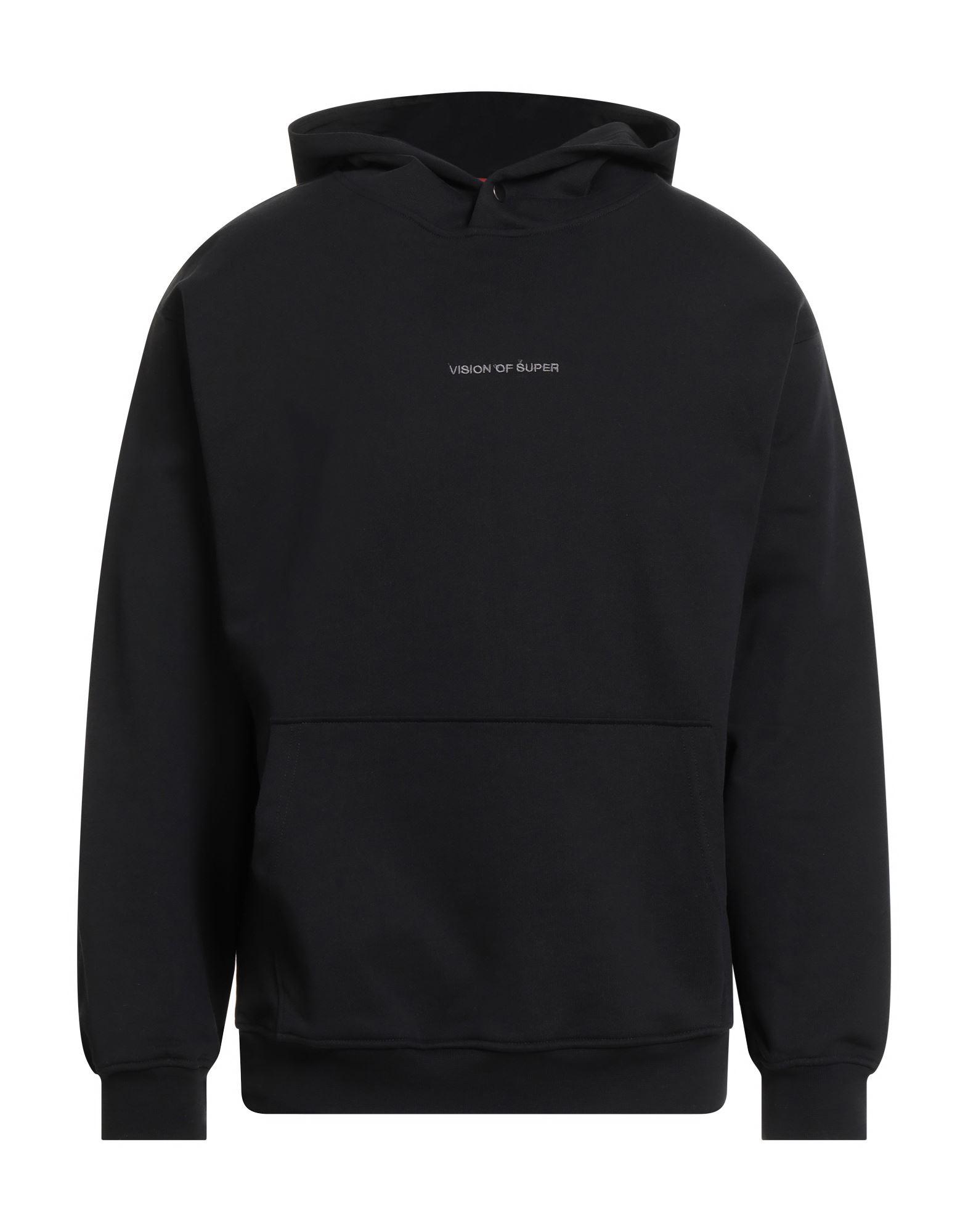 パーカー・フーディ VISION OF SUPER Men Hoodies VS01416 BLACK Black Vision Of Super Hoodies for Men | Online Sale up to 60% off