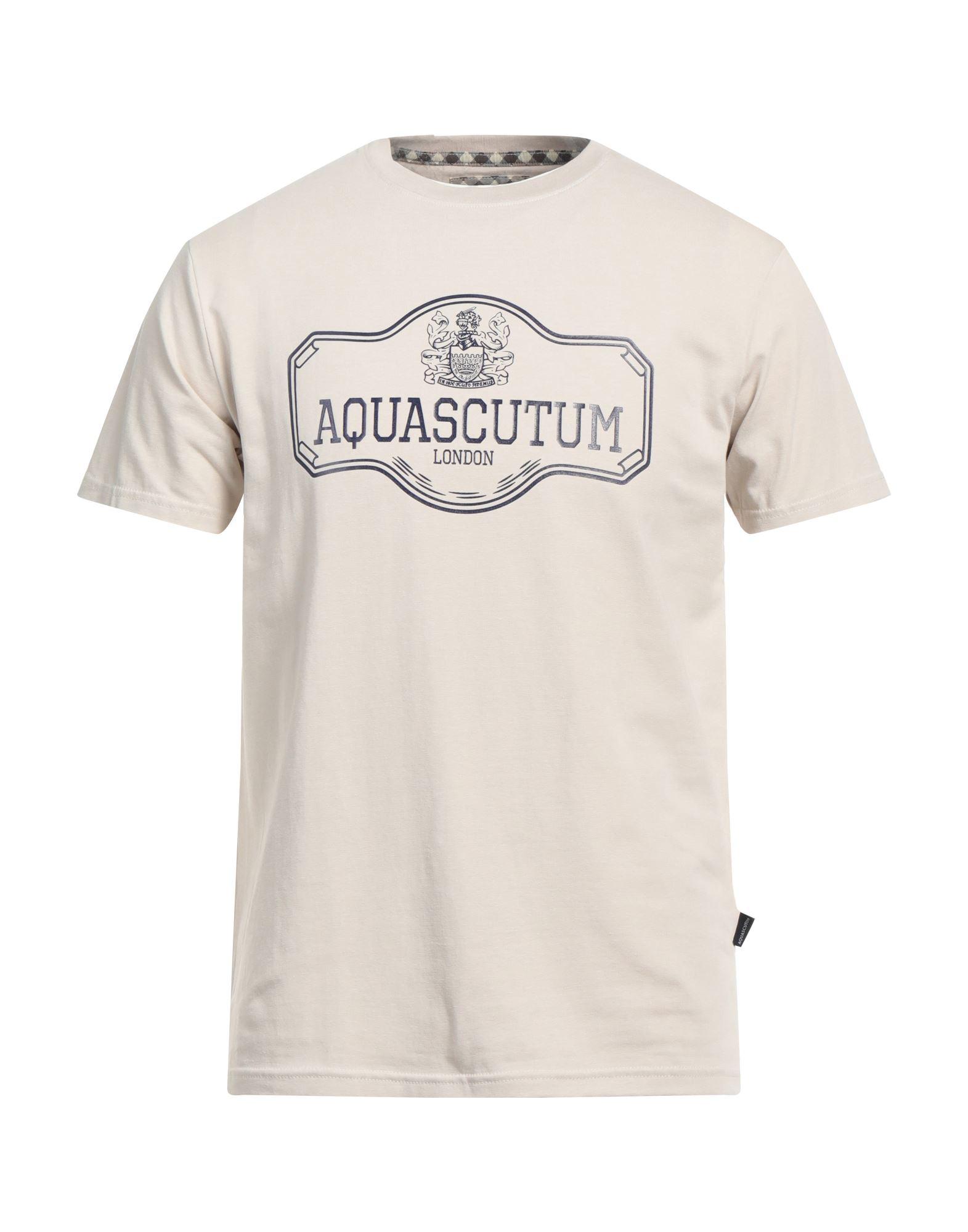 Aquascutum T-shirt in White for Men | Lyst