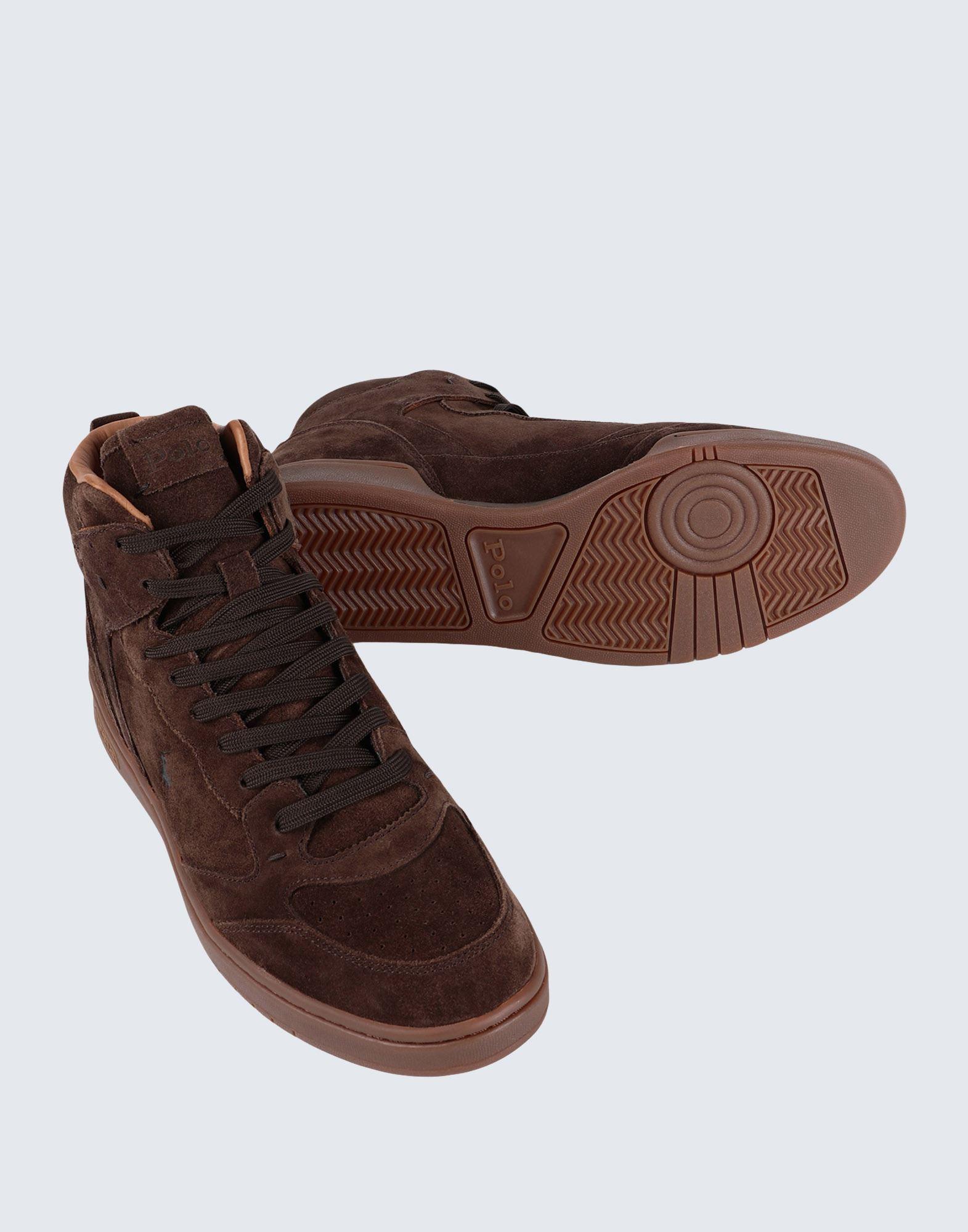 Polo Ralph Lauren Trainers in Brown for 