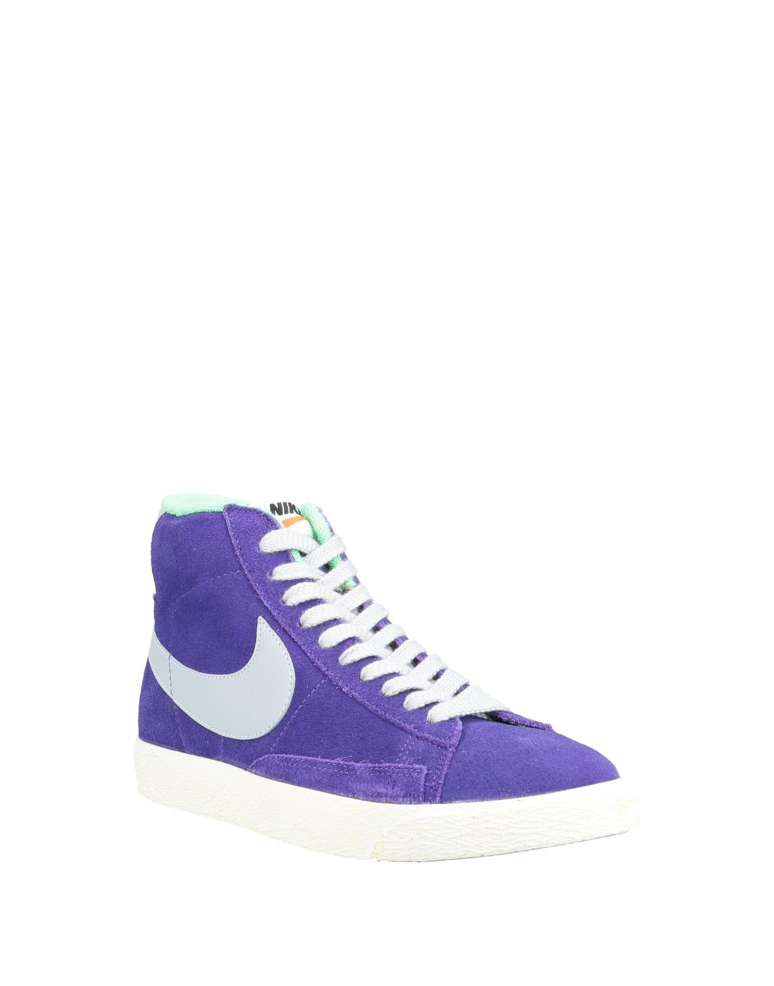 nike women's purple sneakers